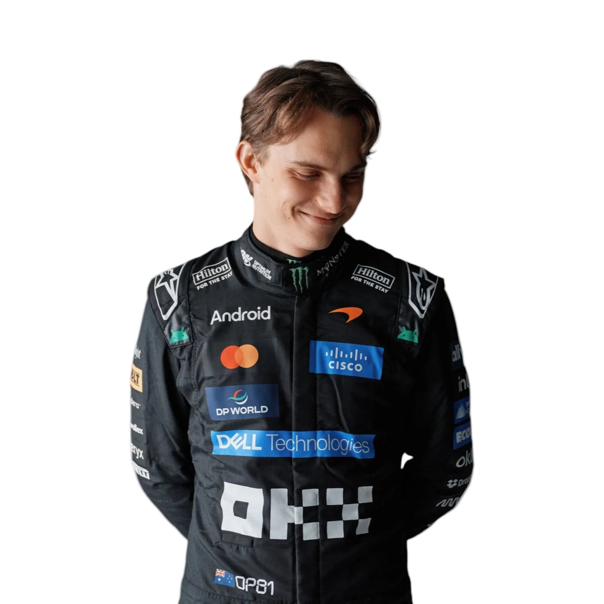 2026 Oscar Piastri Mclaren Monza GP F1 Race Suit