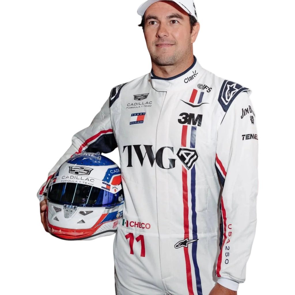 2026 Sergio Perez Cadillac British GP F1 Team Race Suit