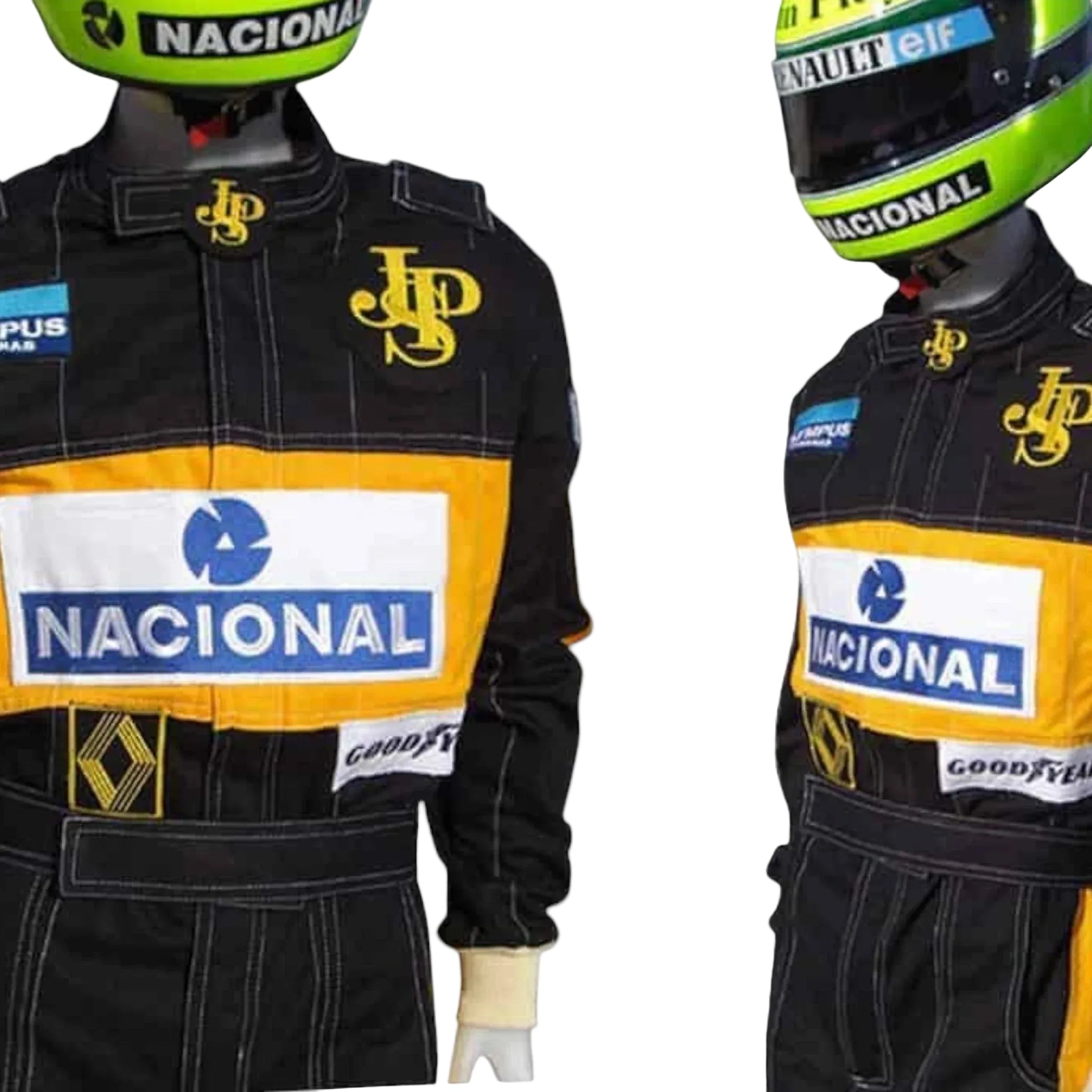 Ayrton Senna 1985 Lotus F1 Printed Race Suit