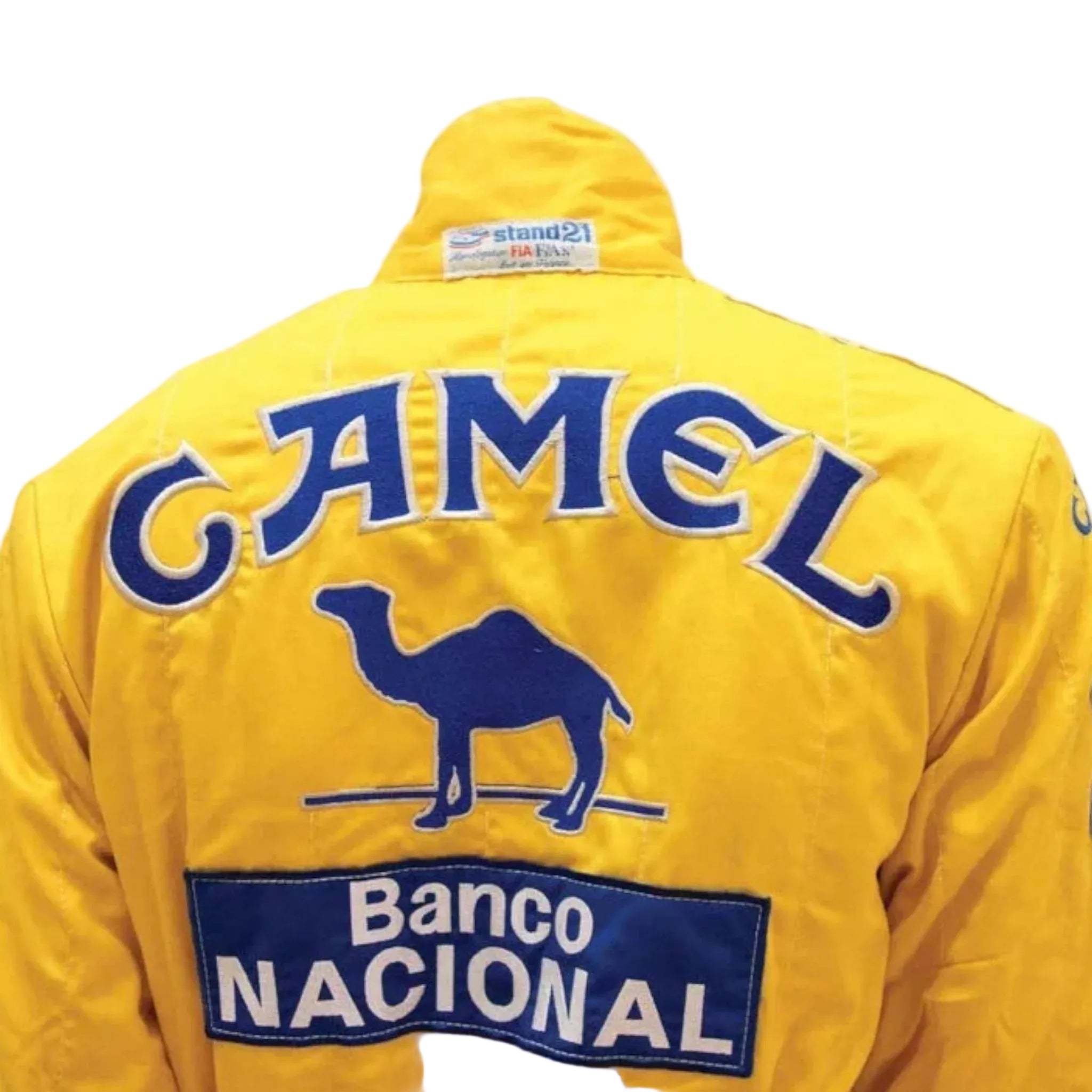 Ayrton Senna 1987 Embroidered patches F1 Race Suit