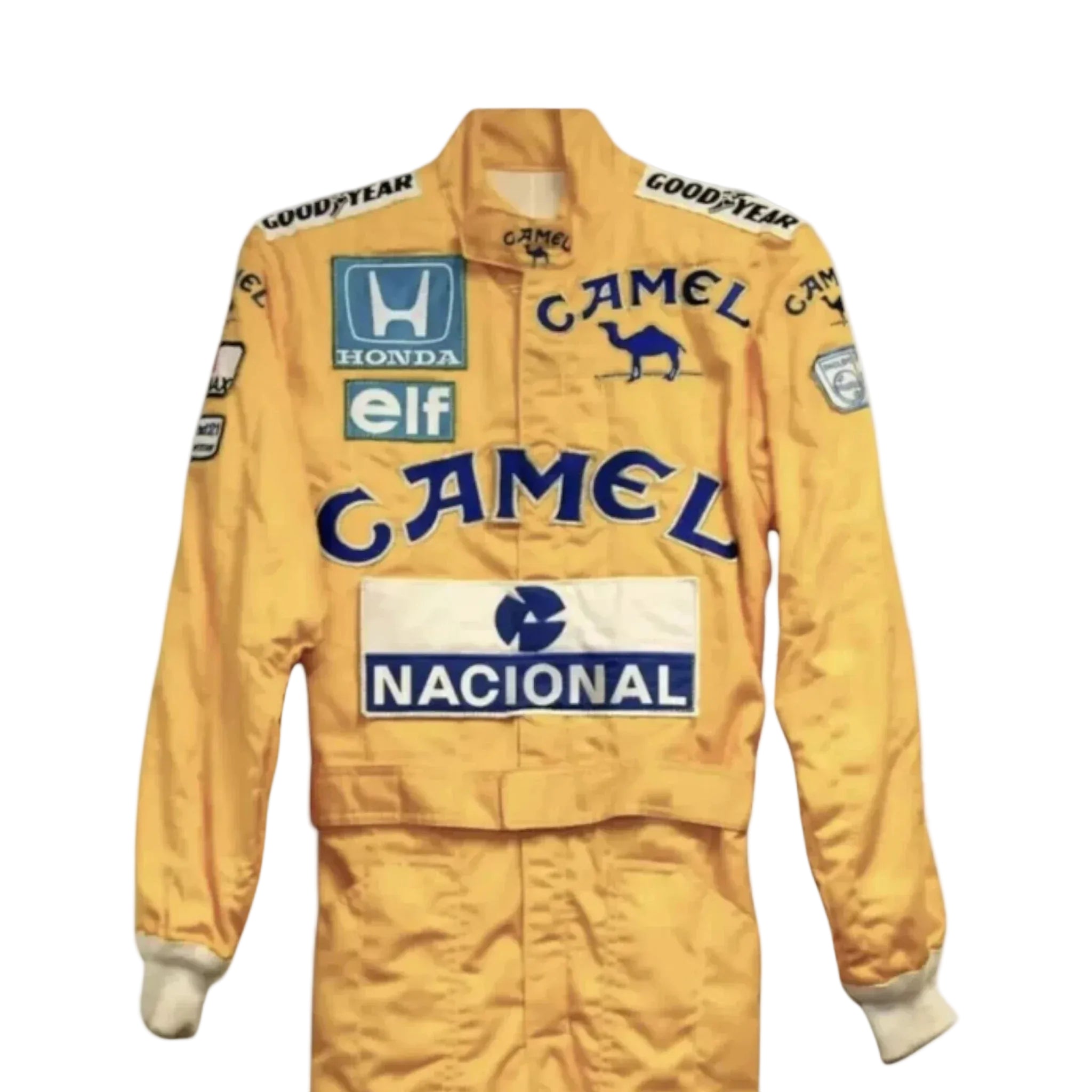 Ayrton Senna 1987 F1 Printed Race Suit