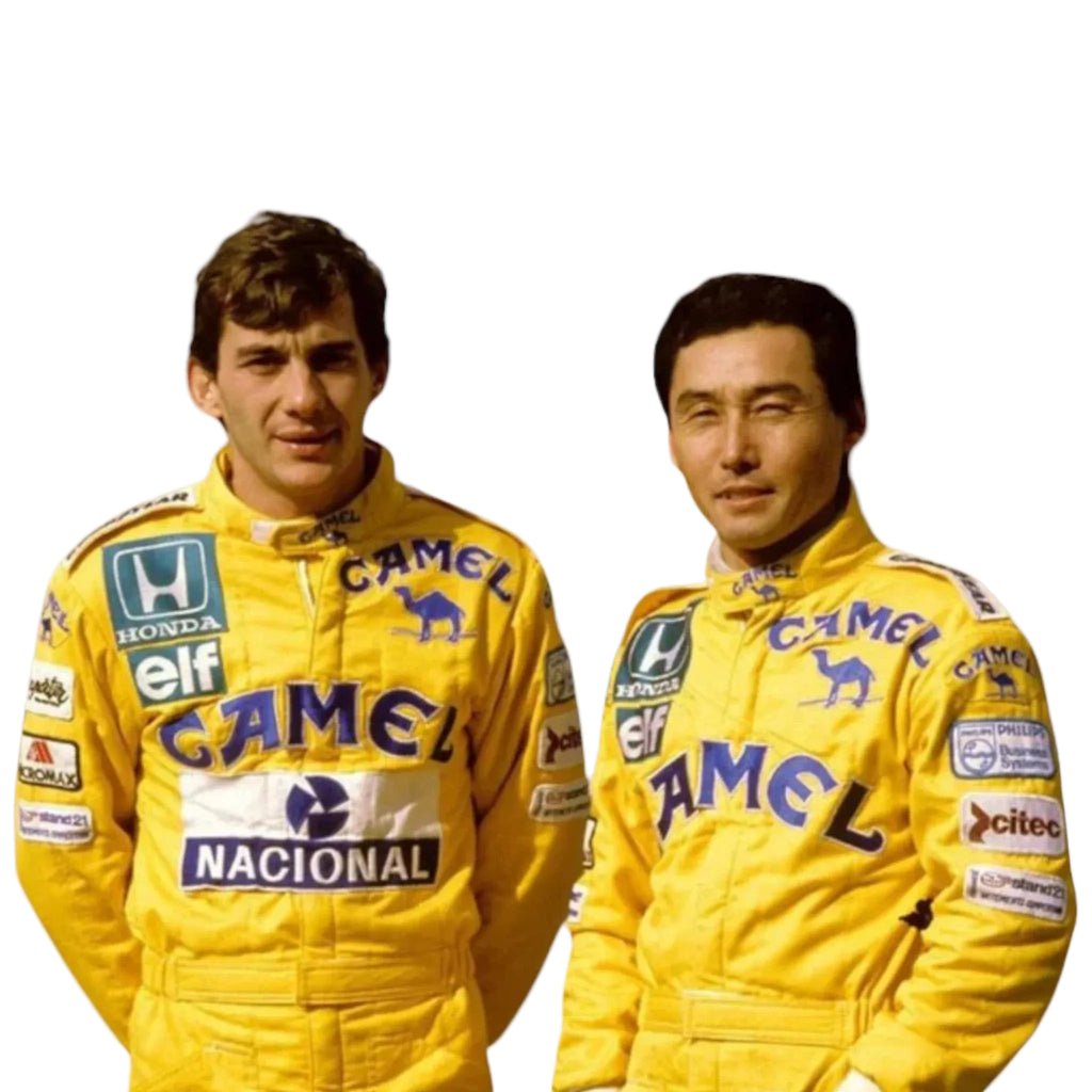 Ayrton Senna 1987 F1 Printed Race Suit