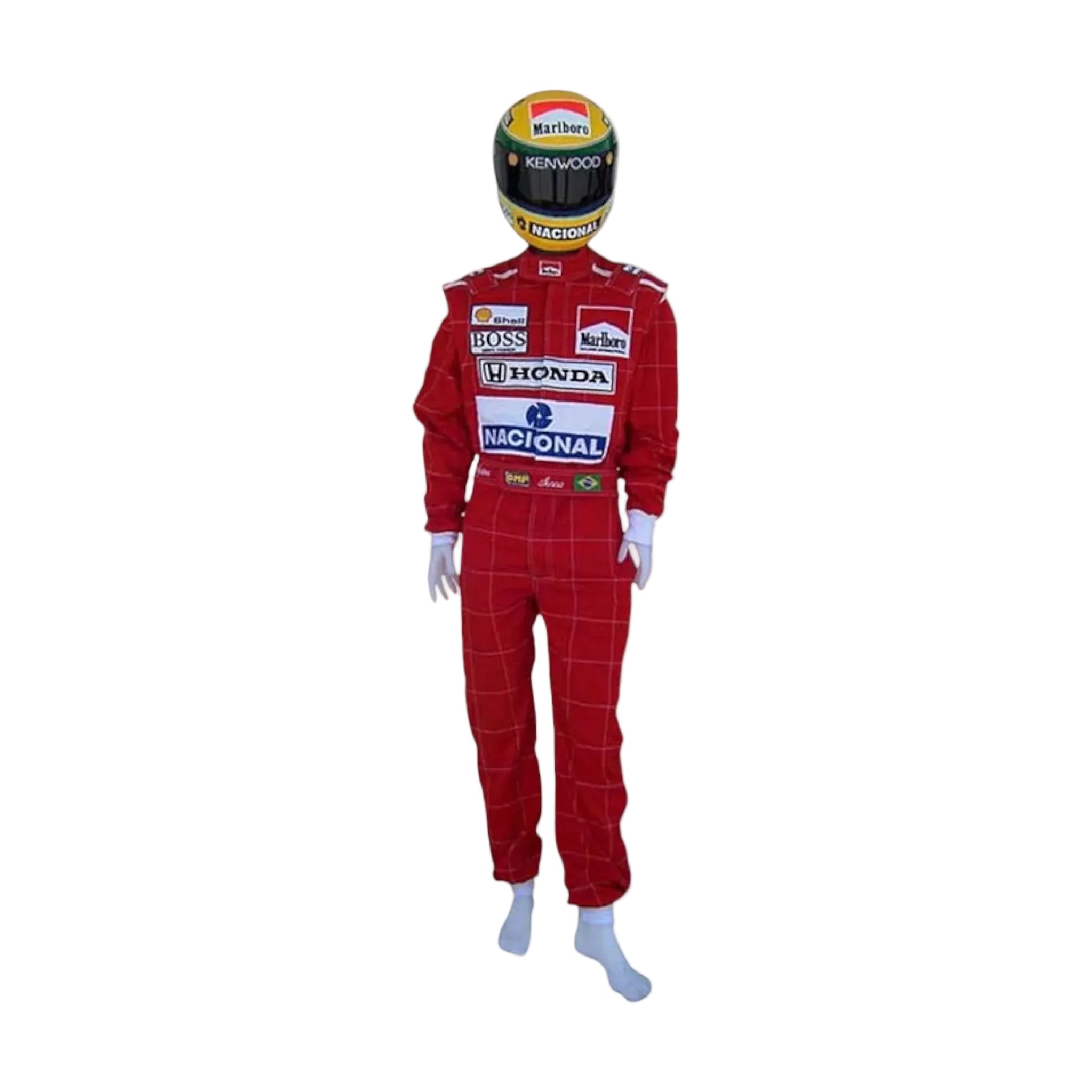 Ayrton Senna 1991 F1 Embroidery Race Suit