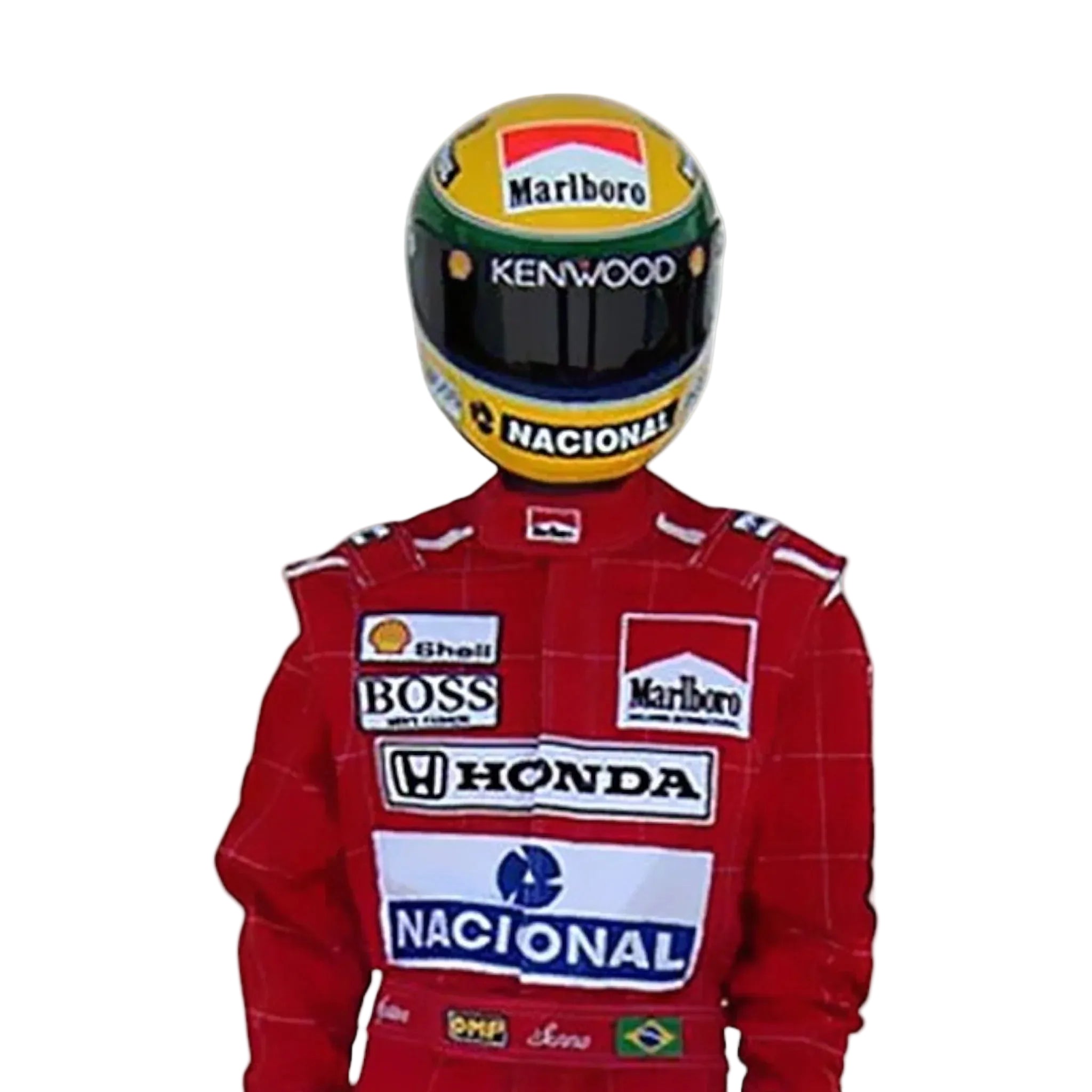 Ayrton Senna 1991 F1 Embroidery Race Suit