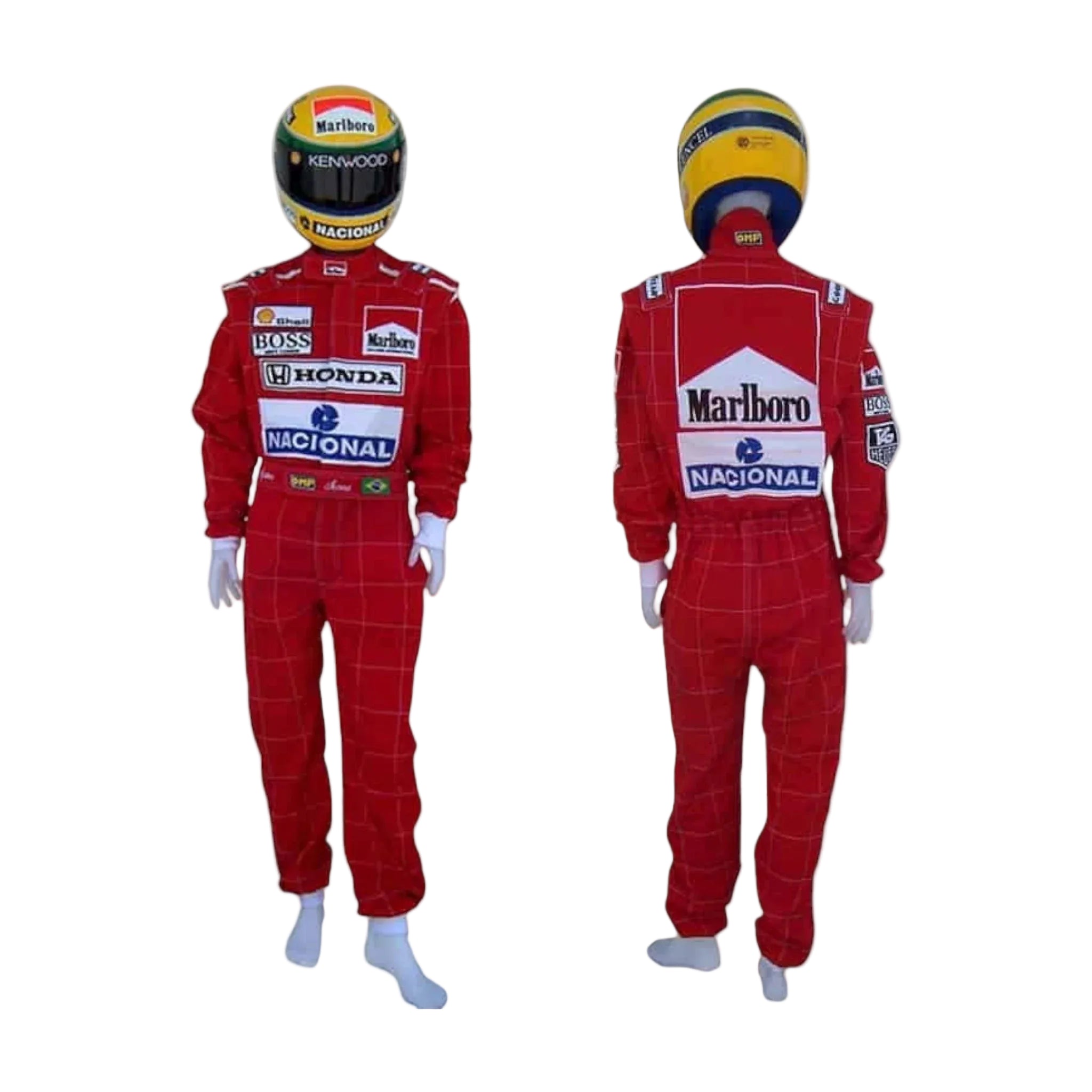 Ayrton Senna 1991 McLaren F1 Printed Race Suit