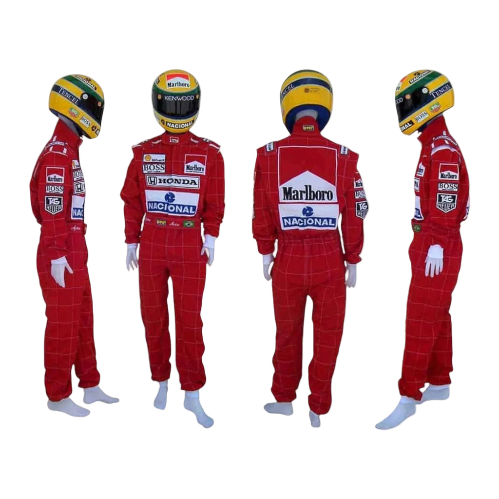 Ayrton Senna 1991 McLaren F1 Printed Race Suit