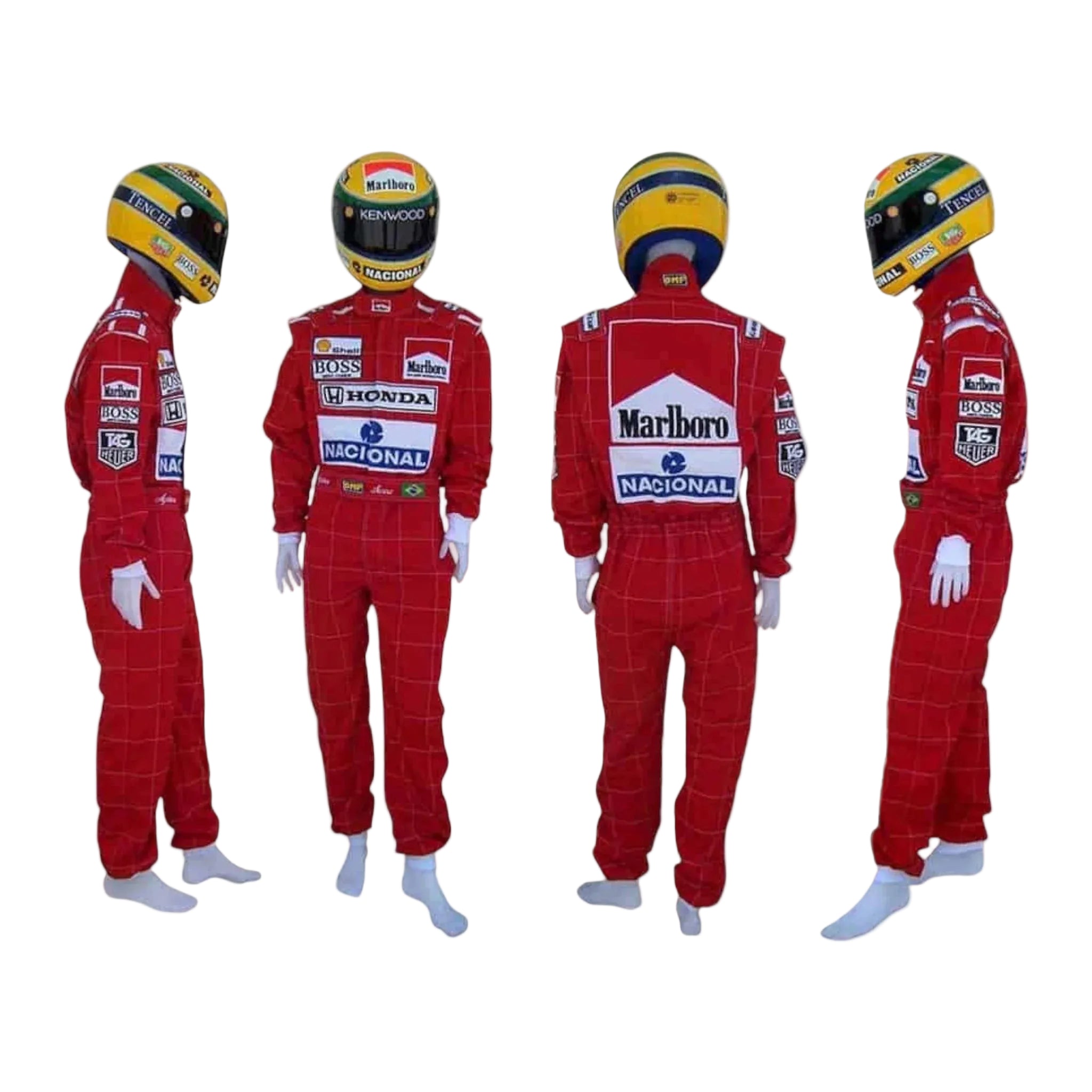 Ayrton Senna 1991 McLaren F1 Printed Race Suit