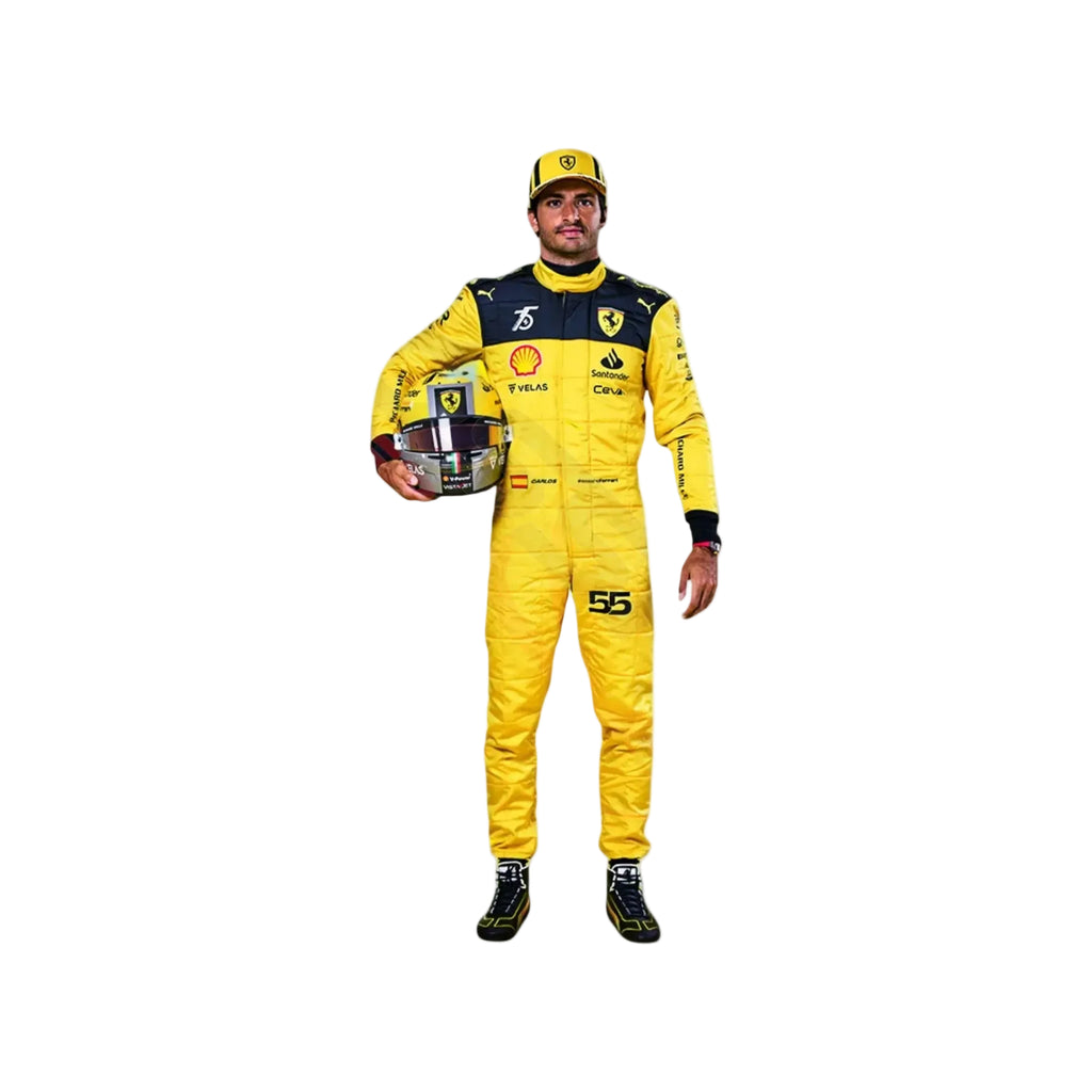 Carlos Sainz Ferrari's 75th anniversary F1 Suit Special Edition