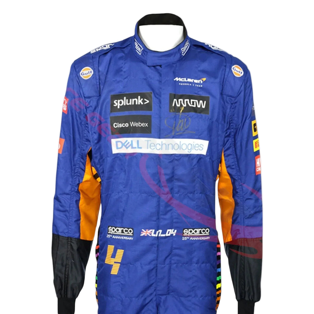 Lando Norris 2021 Mclaren F1 Race Suit