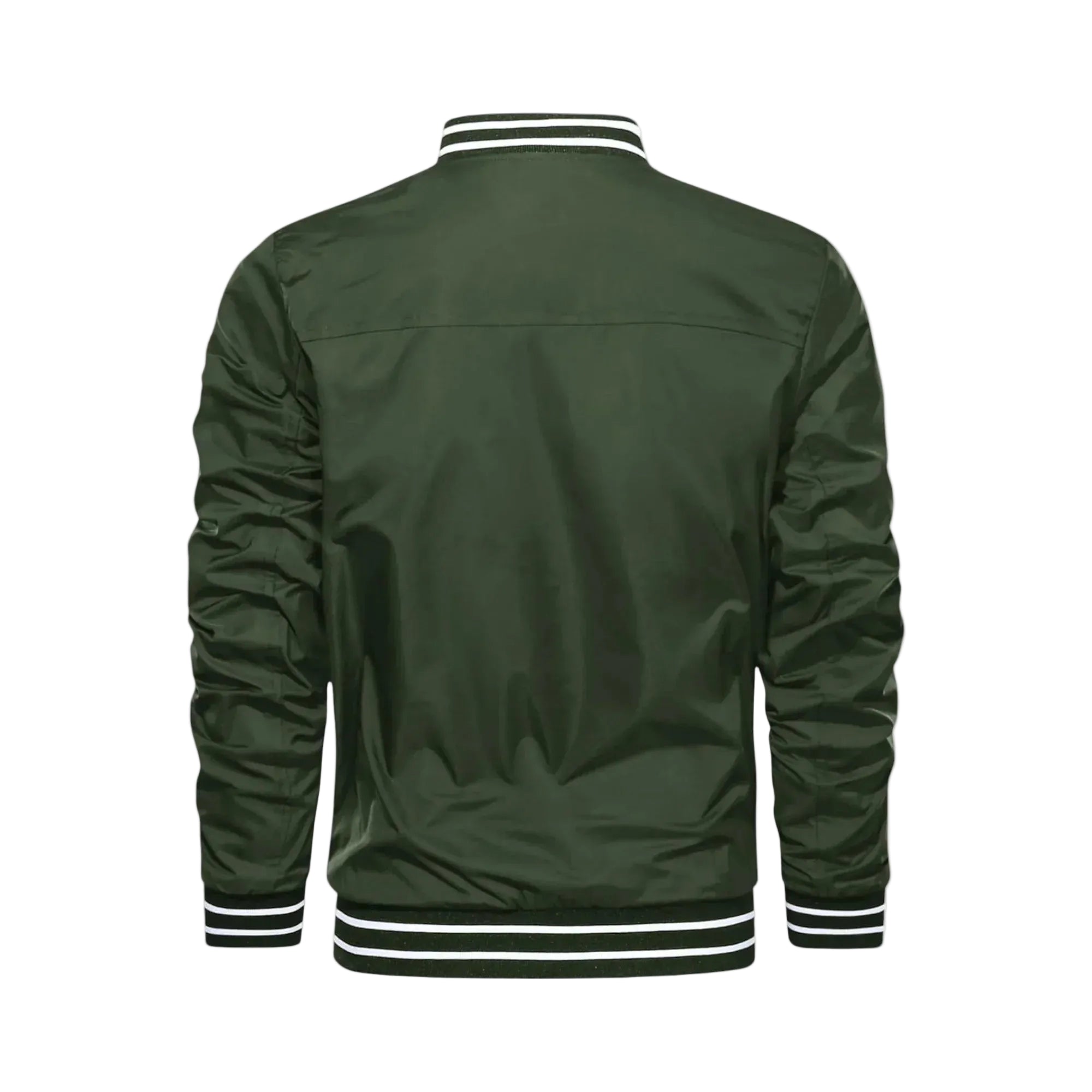 Men's Lightweight Bomber Jacket - Army Green