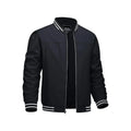 Men's Lightweight Bomber Jacket - Black