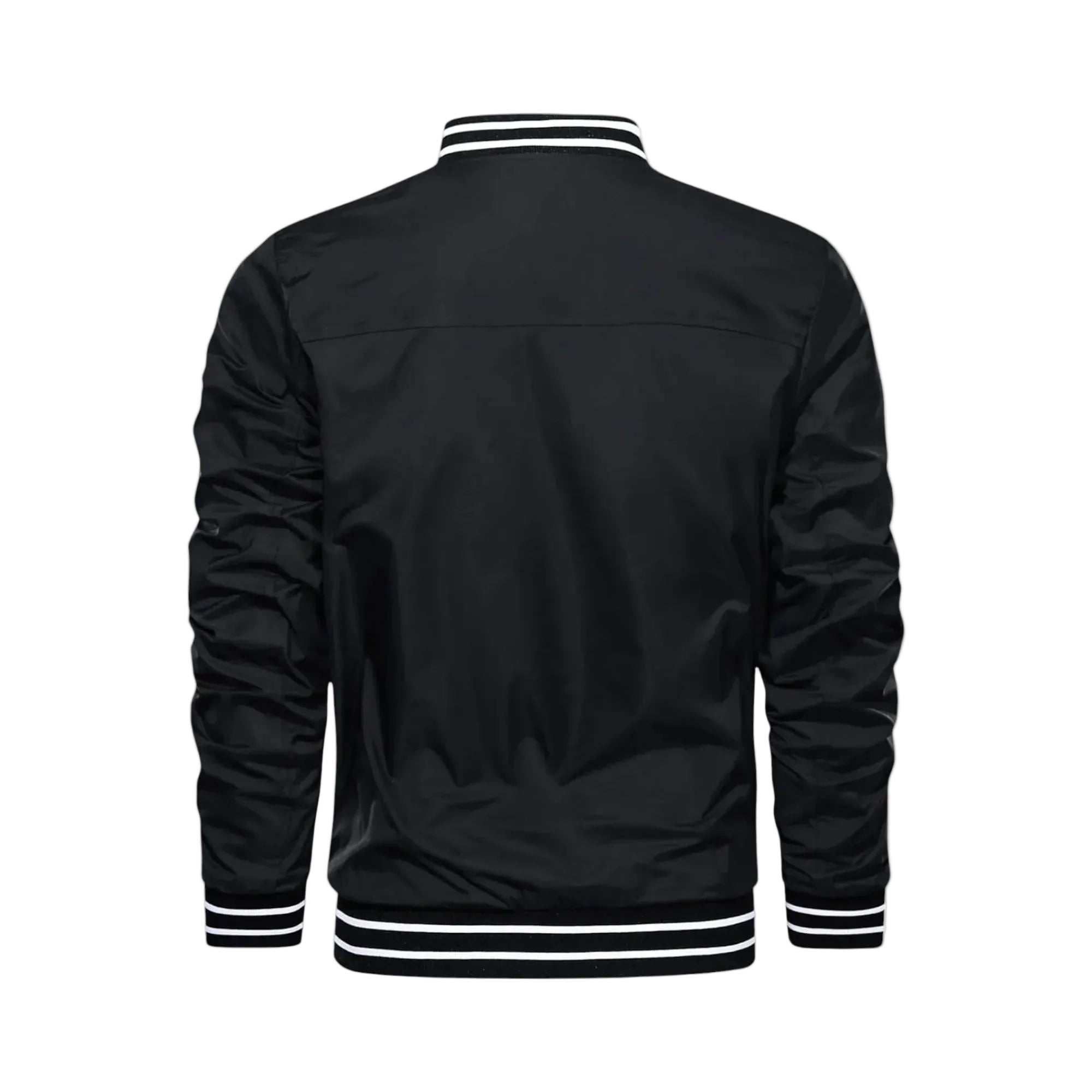 Men's Lightweight Bomber Jacket - Black