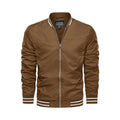 Men's Lightweight Bomber Jacket - Brown