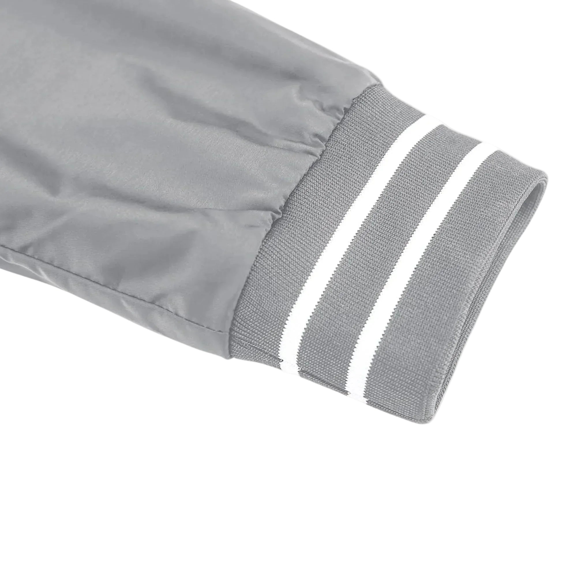 Men's Lightweight Bomber Jacket - Light Grey