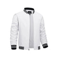 Men's Lightweight Bomber Jacket - White