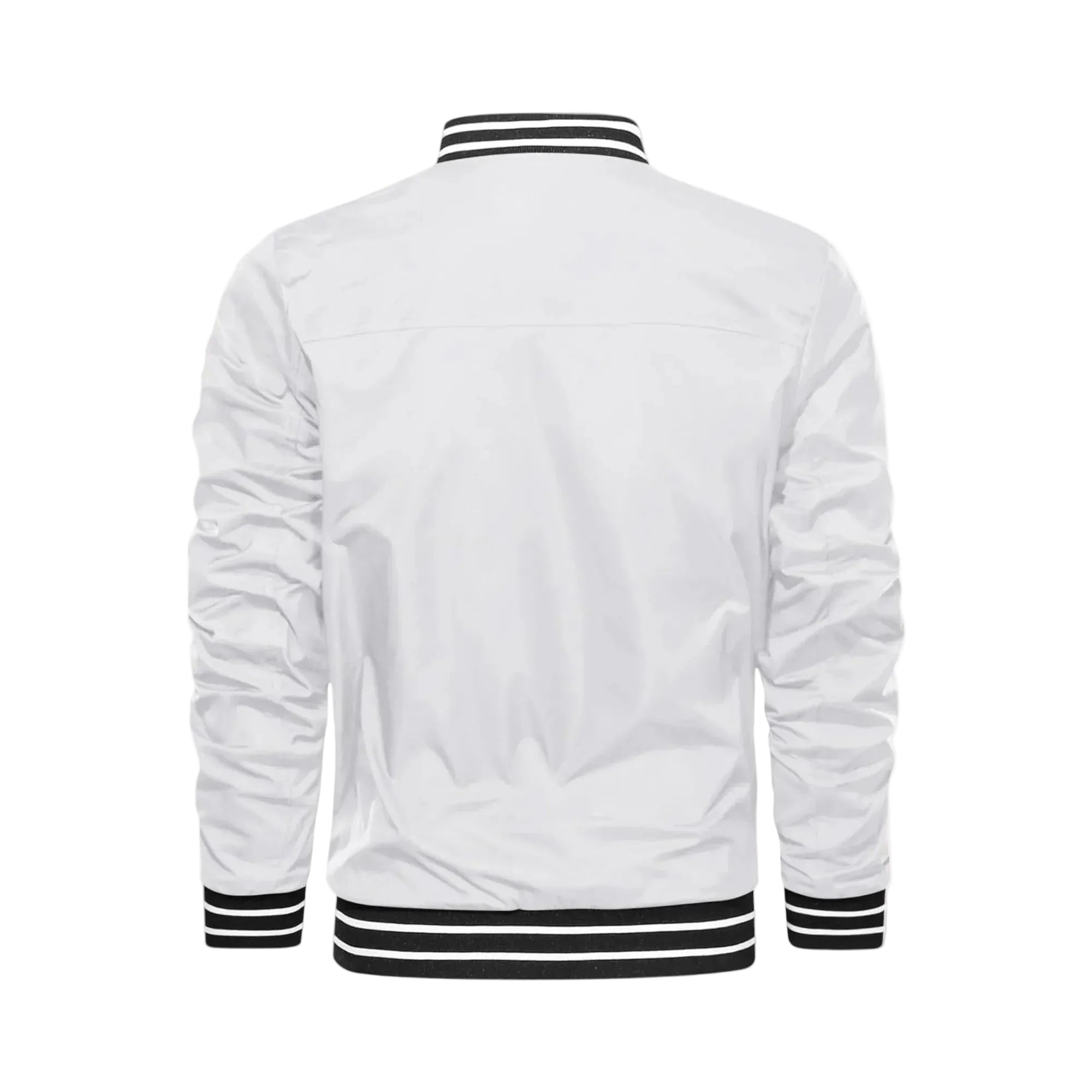 Men's Lightweight Bomber Jacket - White
