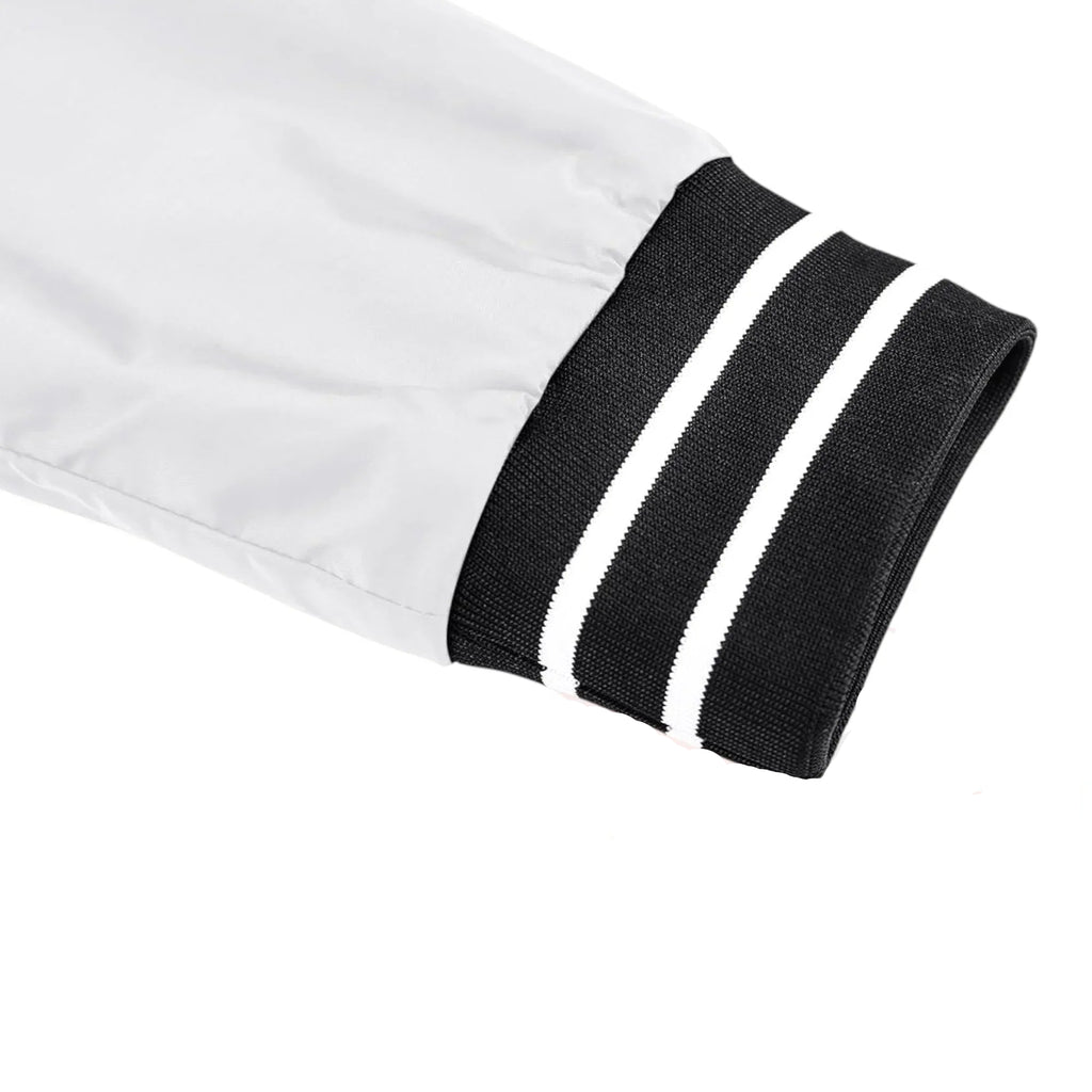 Men's Lightweight Bomber Jacket - White