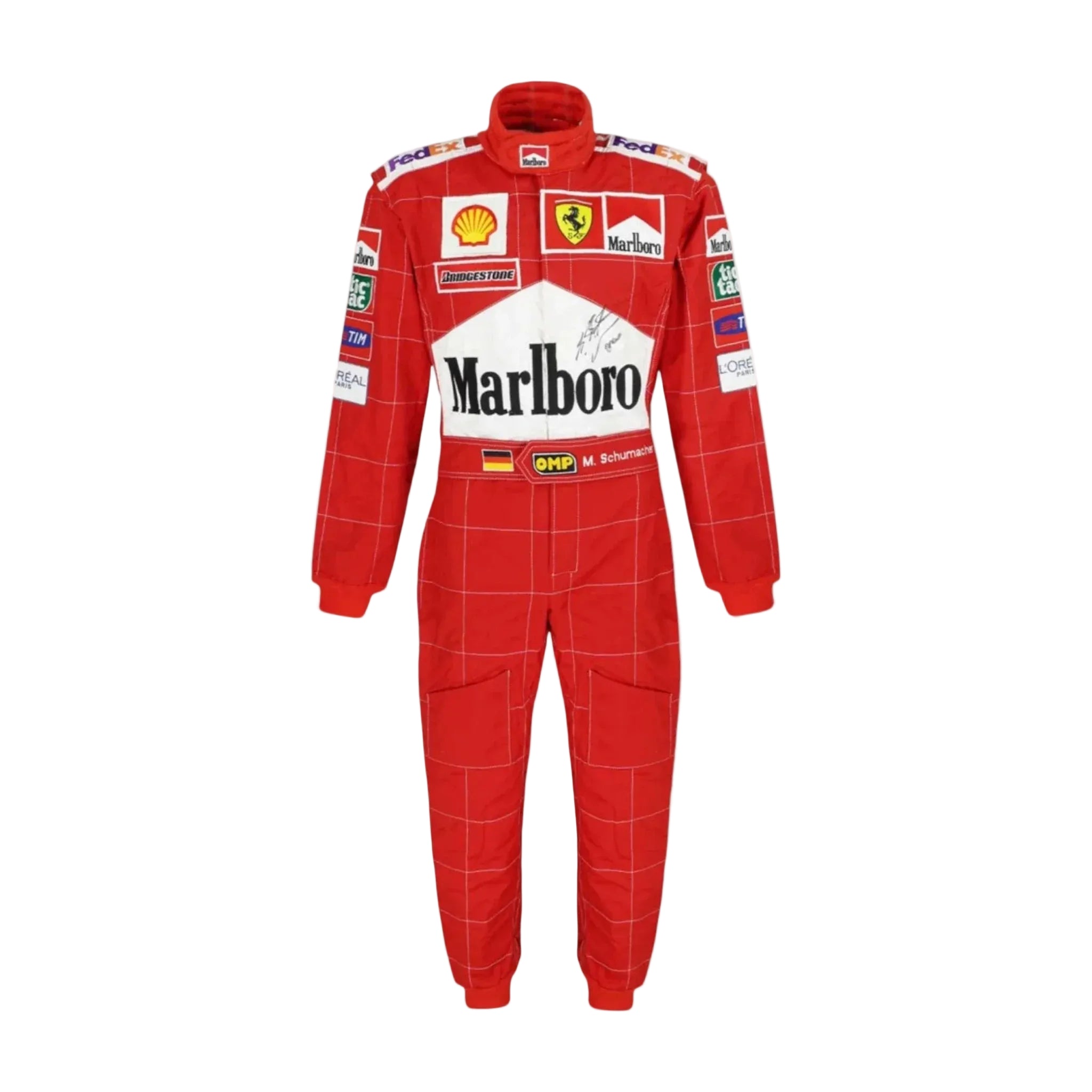 Michael Schumacher 2004 Ferrari F1 Printed Race Suit