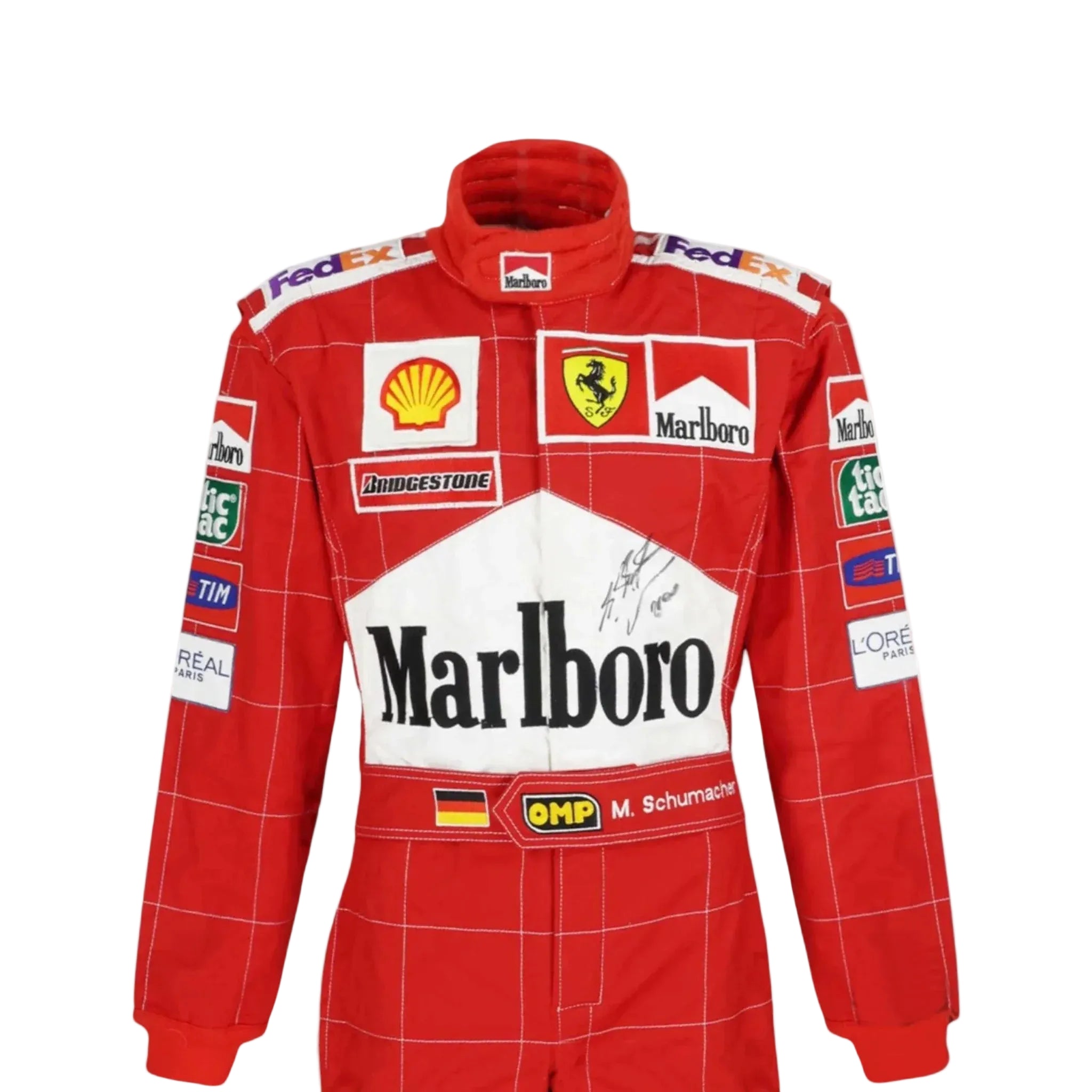 Michael Schumacher 2004 Ferrari F1 Printed Race Suit