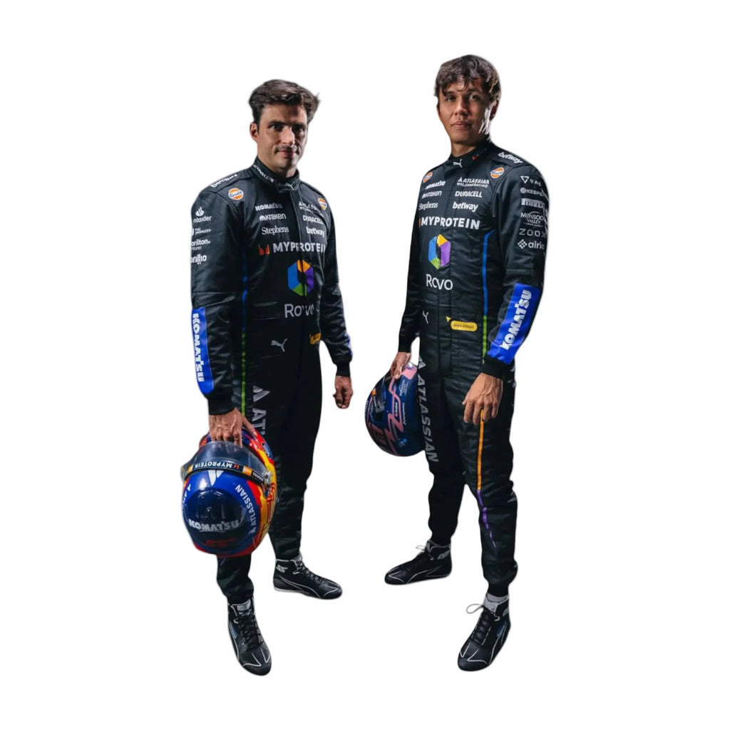 NEW 2026 Carlos Sainz Williams F1 Team F1 Race Suit Replica