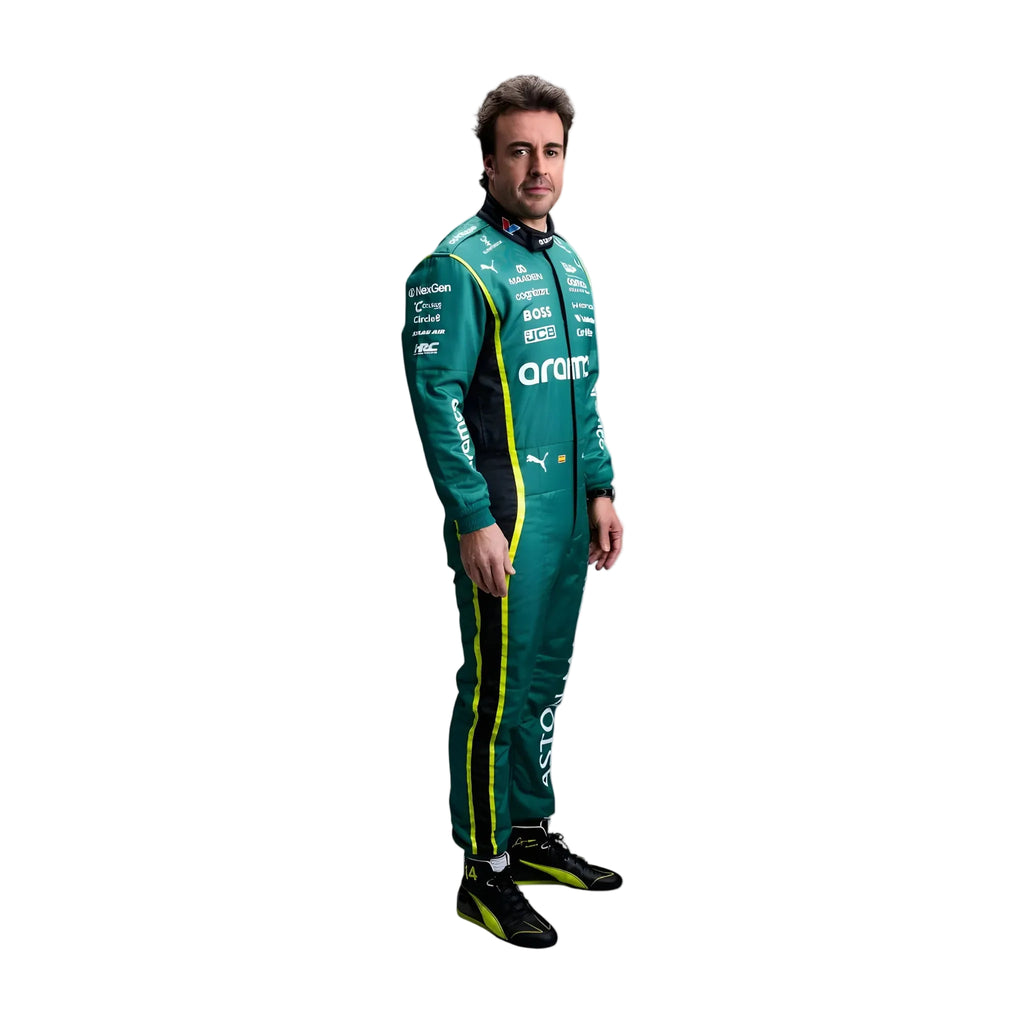 NEW 2026 Fernando Alonso Aston Martin F1 Race Suit Replica