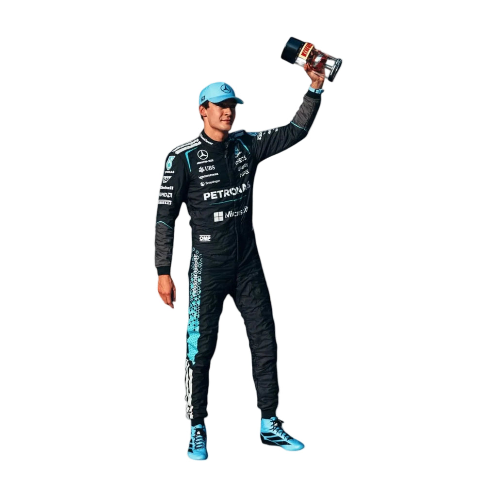 NEW 2026 George Russell Mercedes F1  Race Suit Replica  Microsoft