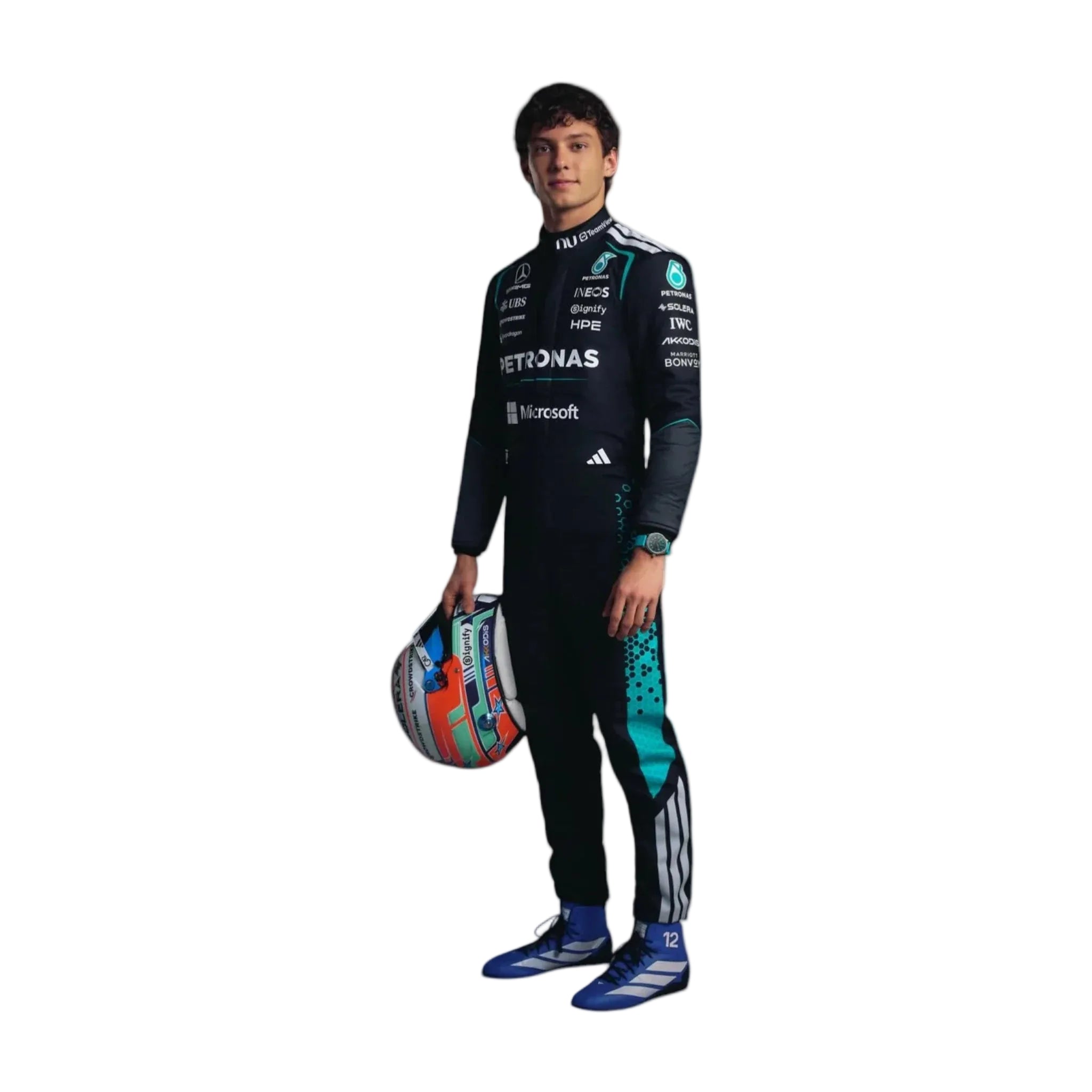 NEW 2026 Kimi Antonelli Mercedes F1  Race Suit Replica  Microsoft