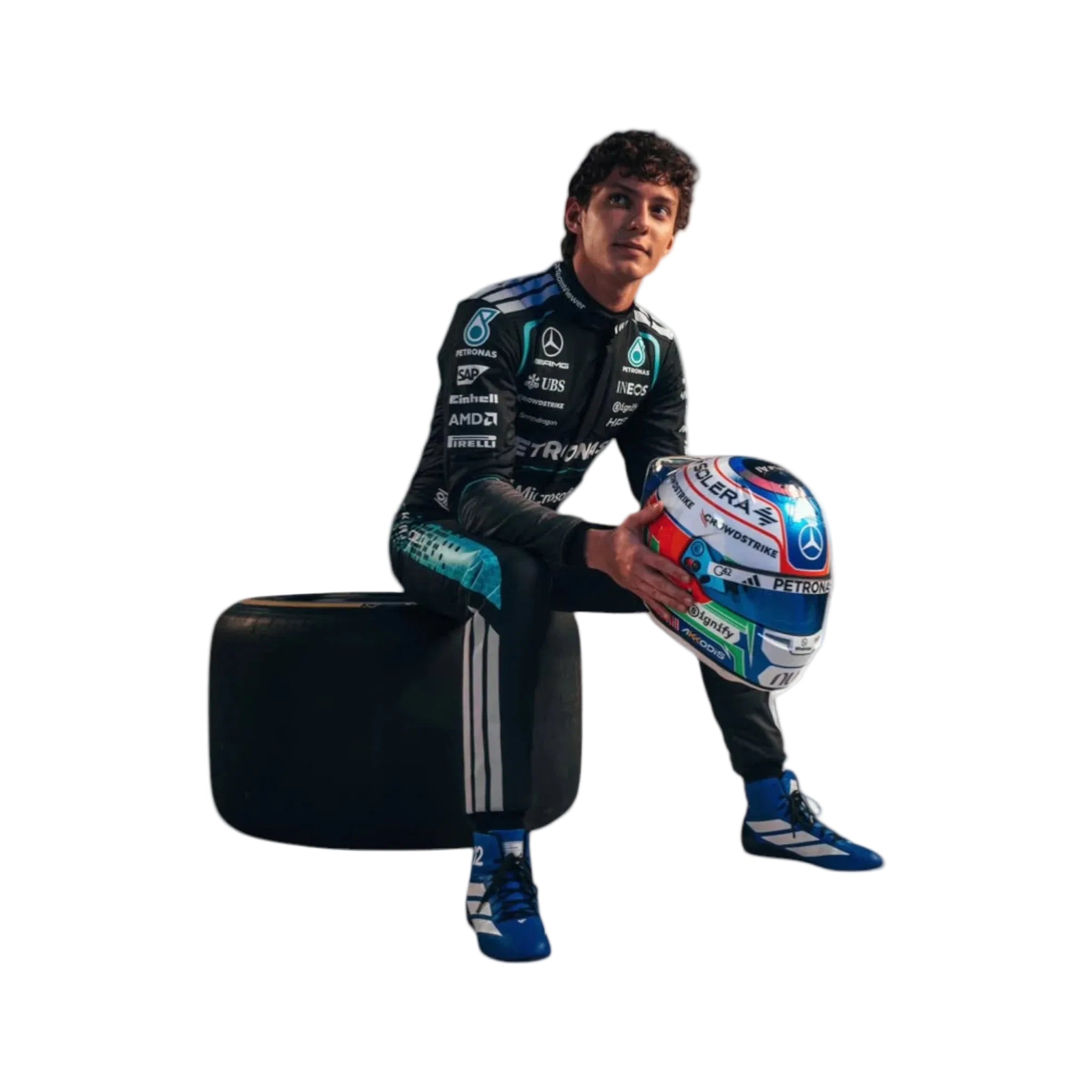 NEW 2026 Kimi Antonelli Mercedes F1  Race Suit Replica  Microsoft