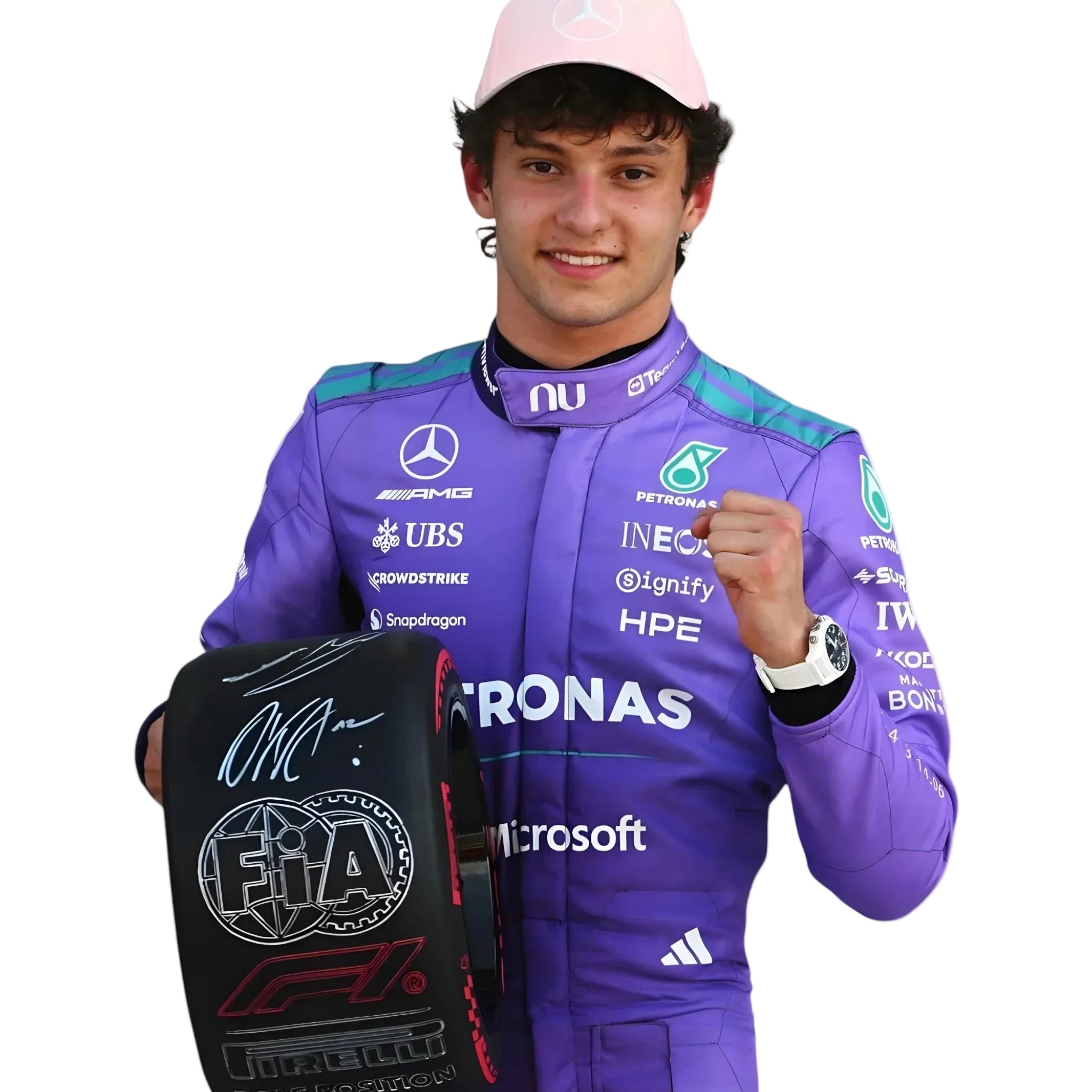 NEW 2026 Kimi Antonelli Mercedes Miami GP F1 Race Suit Replica
