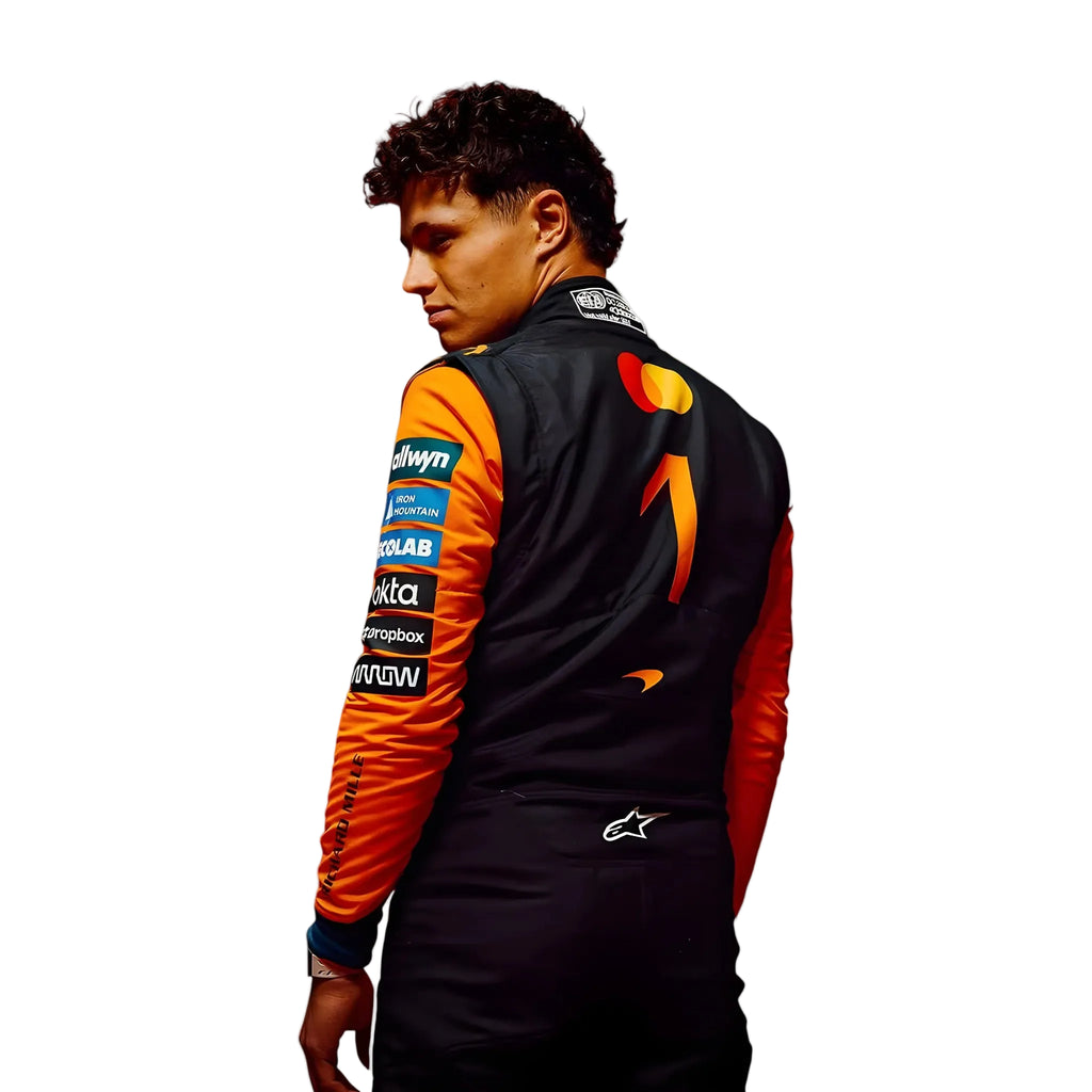 NEW 2026 Lando Norris McLaren F1 Team Race Suit Replica