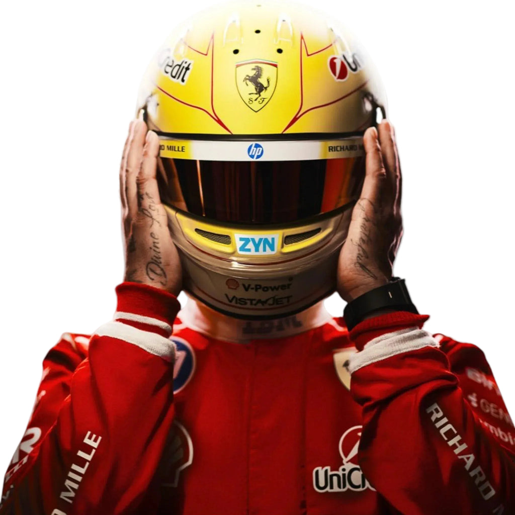 NEW 2026 Lewis Hamilton Scuderia Ferrari HP F1 Race Suit Replica