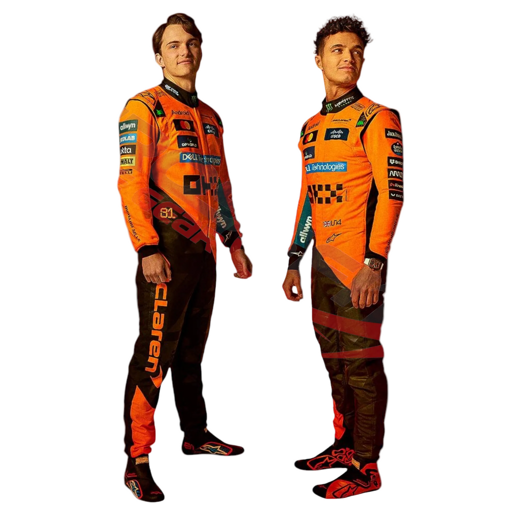 New 2025 Oscar Piastri McLaren F1 Race Suit