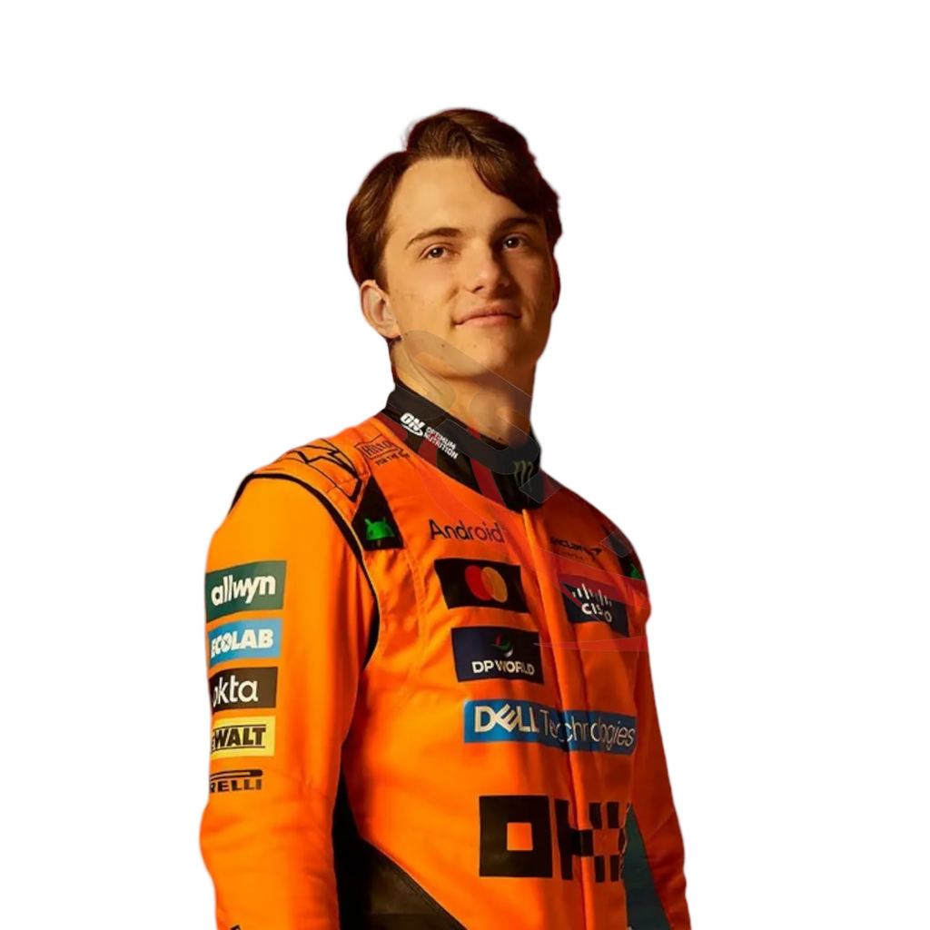 New 2025 Oscar Piastri McLaren F1 Race Suit