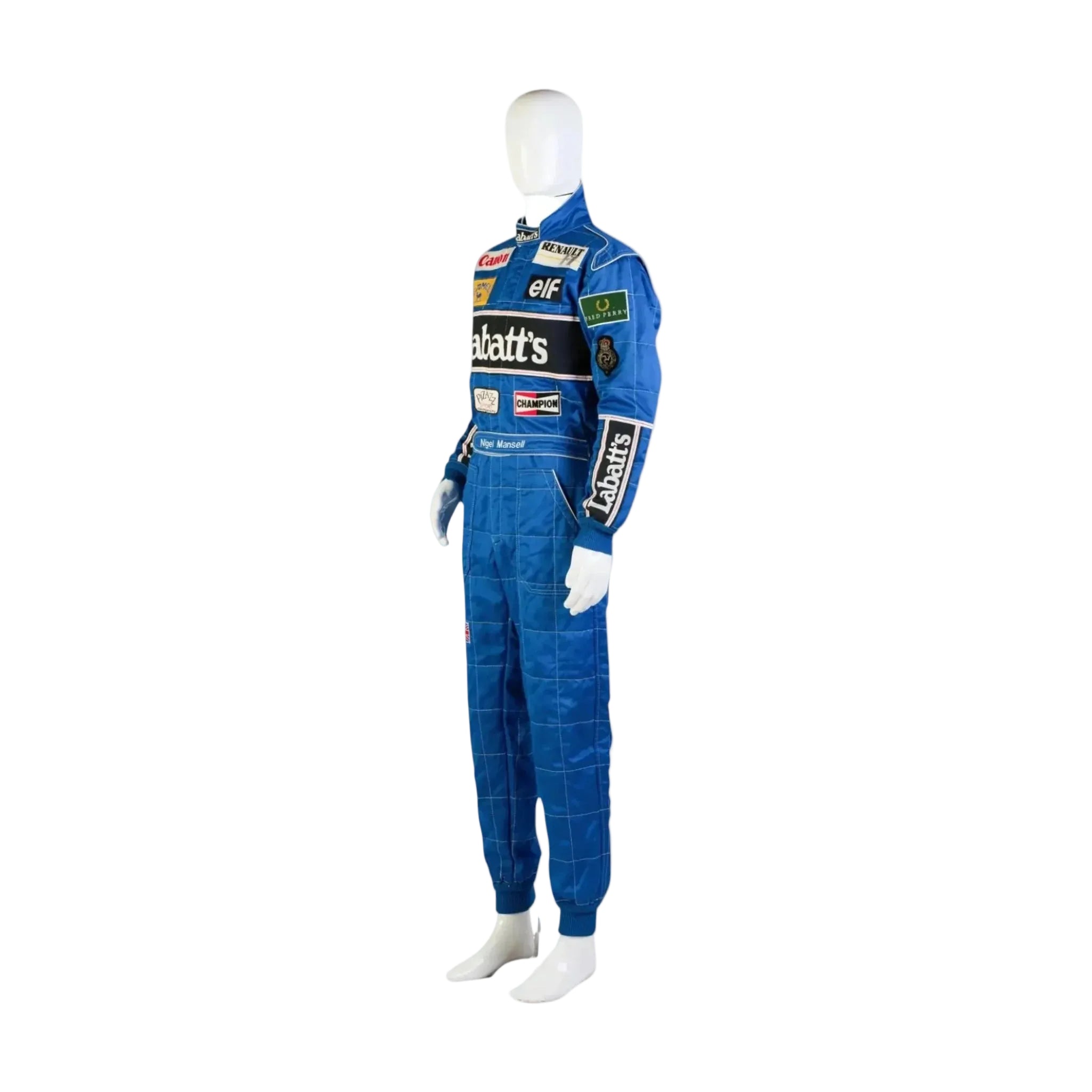 Nigel Mansell 1992 Embroidered patches F1 Race Suit