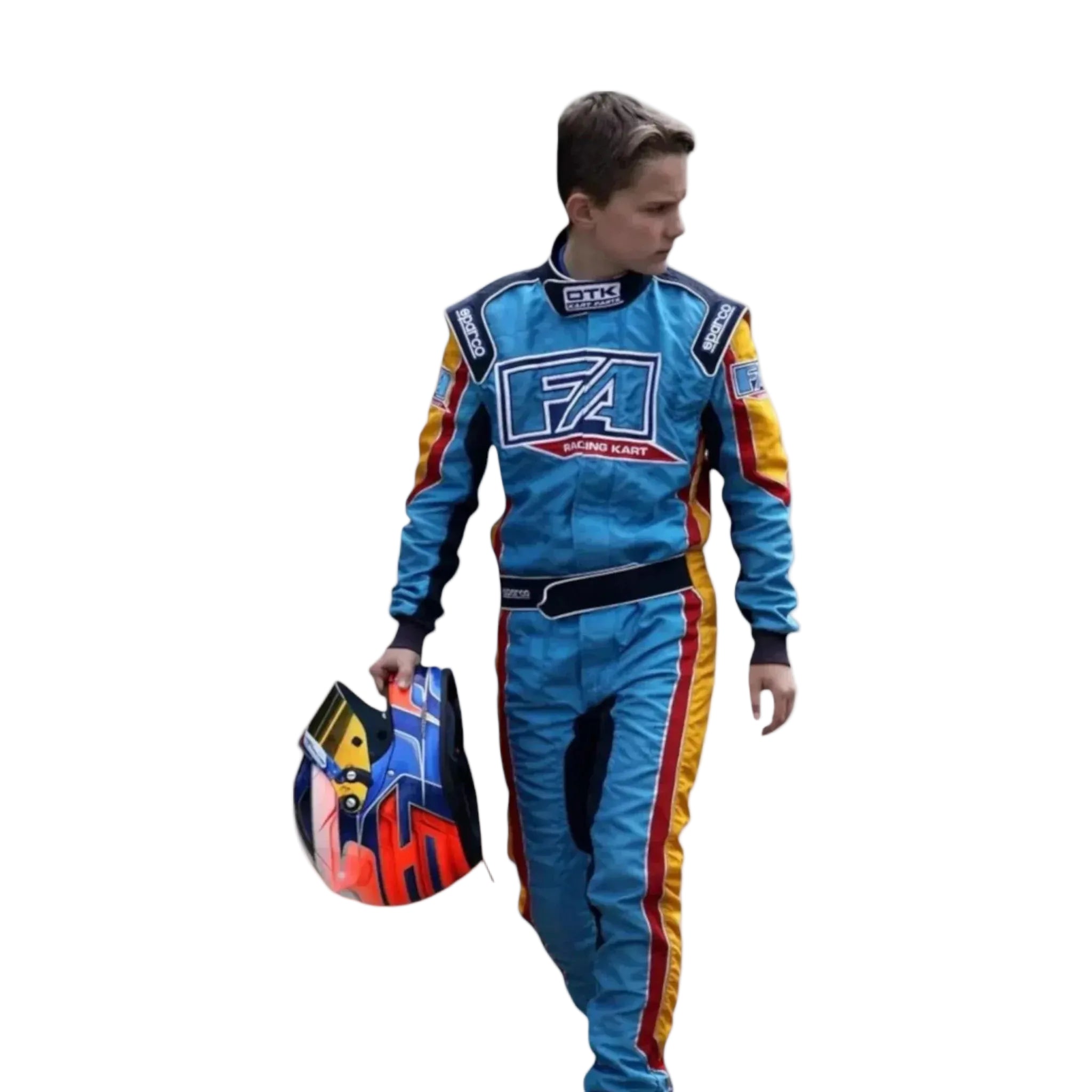 Oscar Piastri Go Kart Race Suit  Official FA Racing Kart