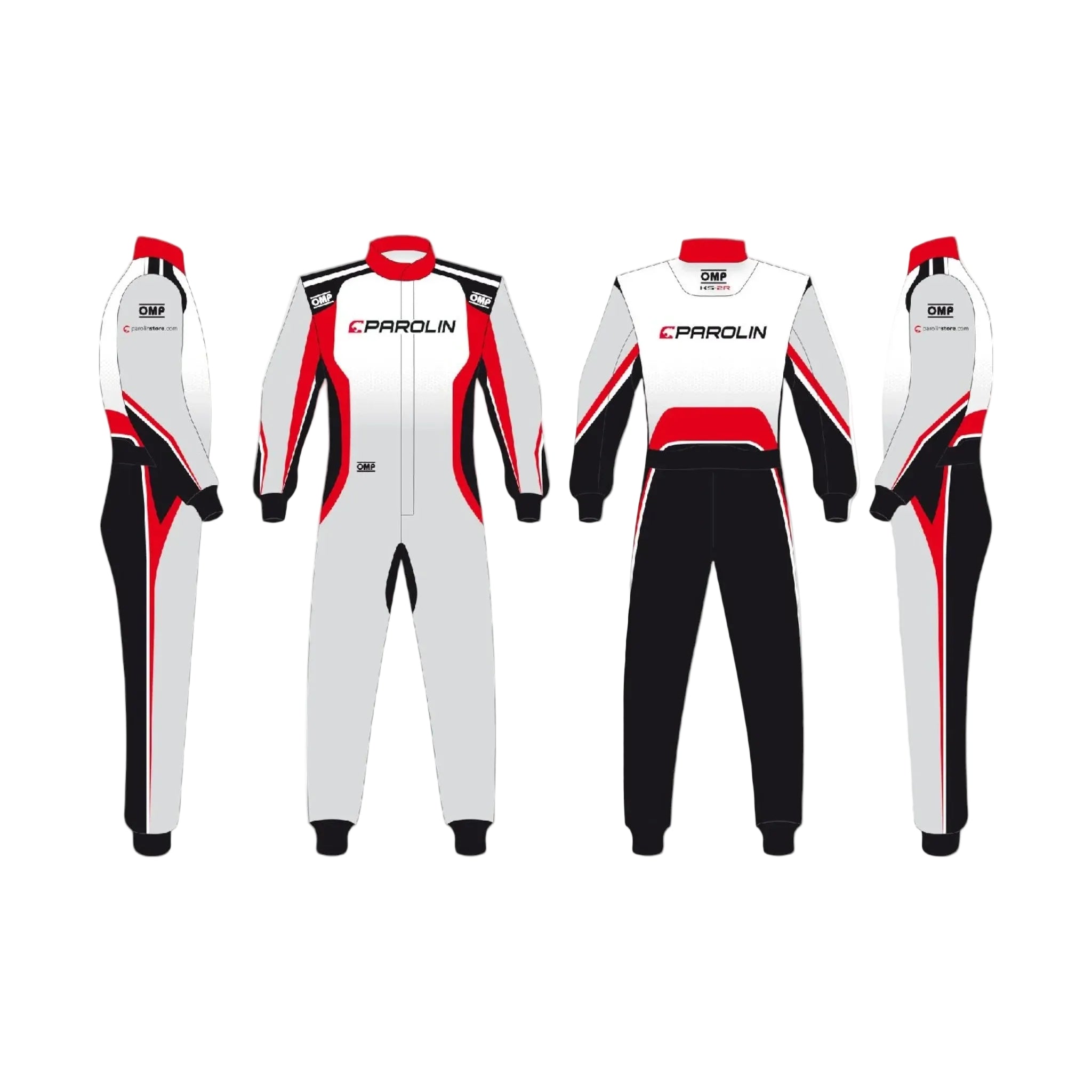 Parolin Motorsport OMP Go Kart Race Suit KS2-R