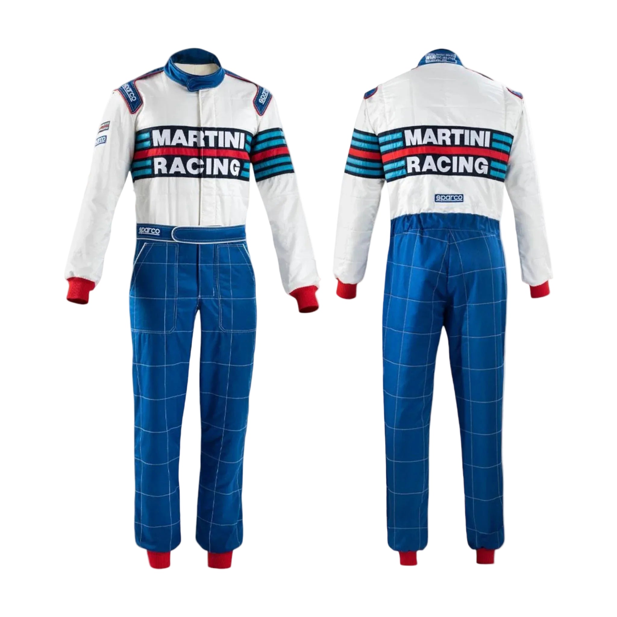 SPARCO '00 Martini Printed Karting Race Suit Replica