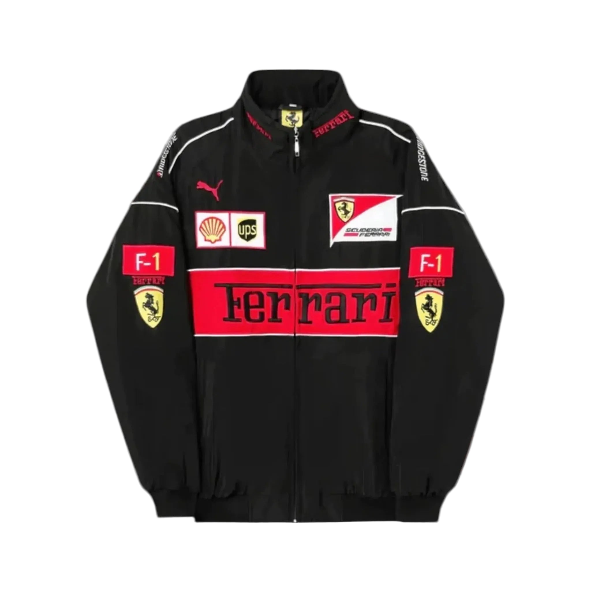 Scuderia Ferrari Vintage Jacket  Black