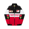 Scuderia Ferrari Vintage Jacket  Black, Red And White