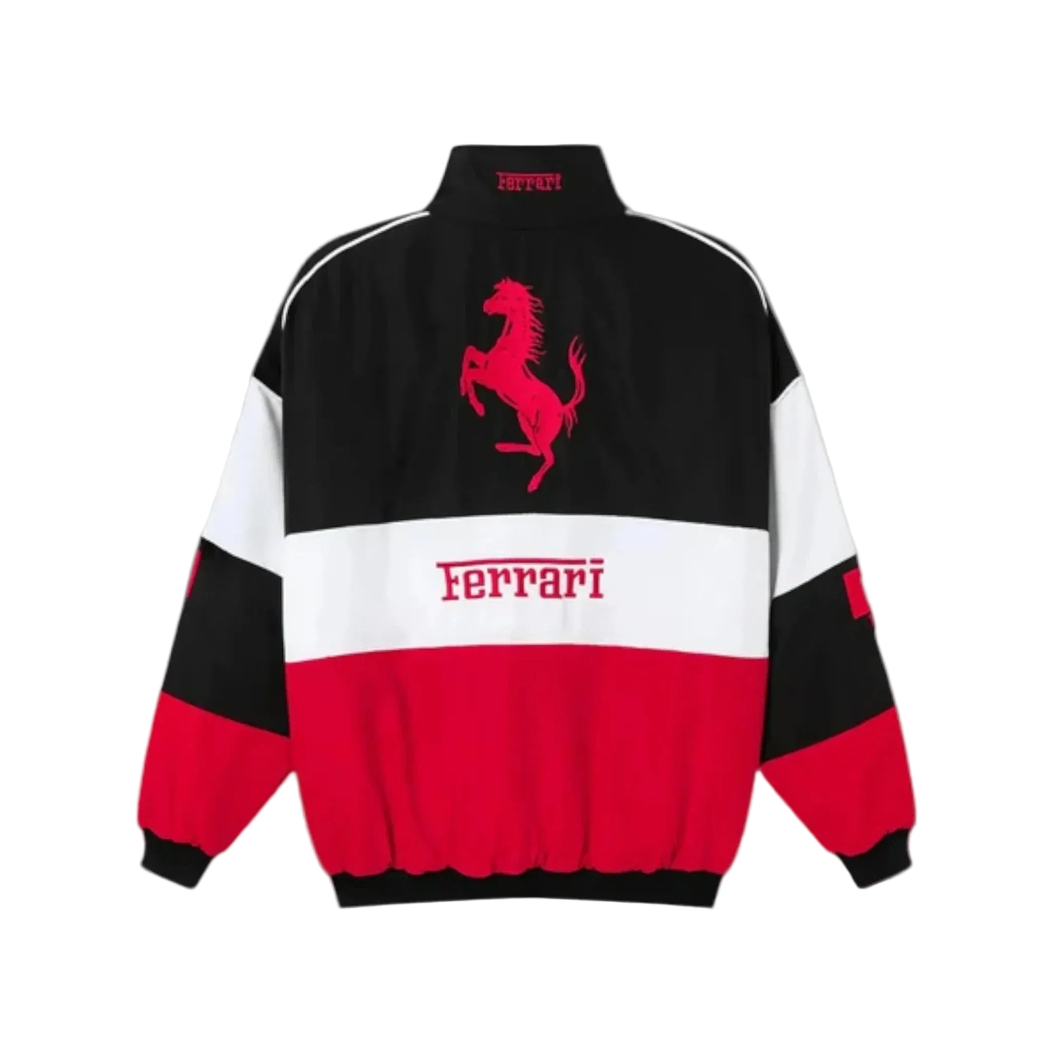 Scuderia Ferrari Vintage Jacket  Black, Red And White