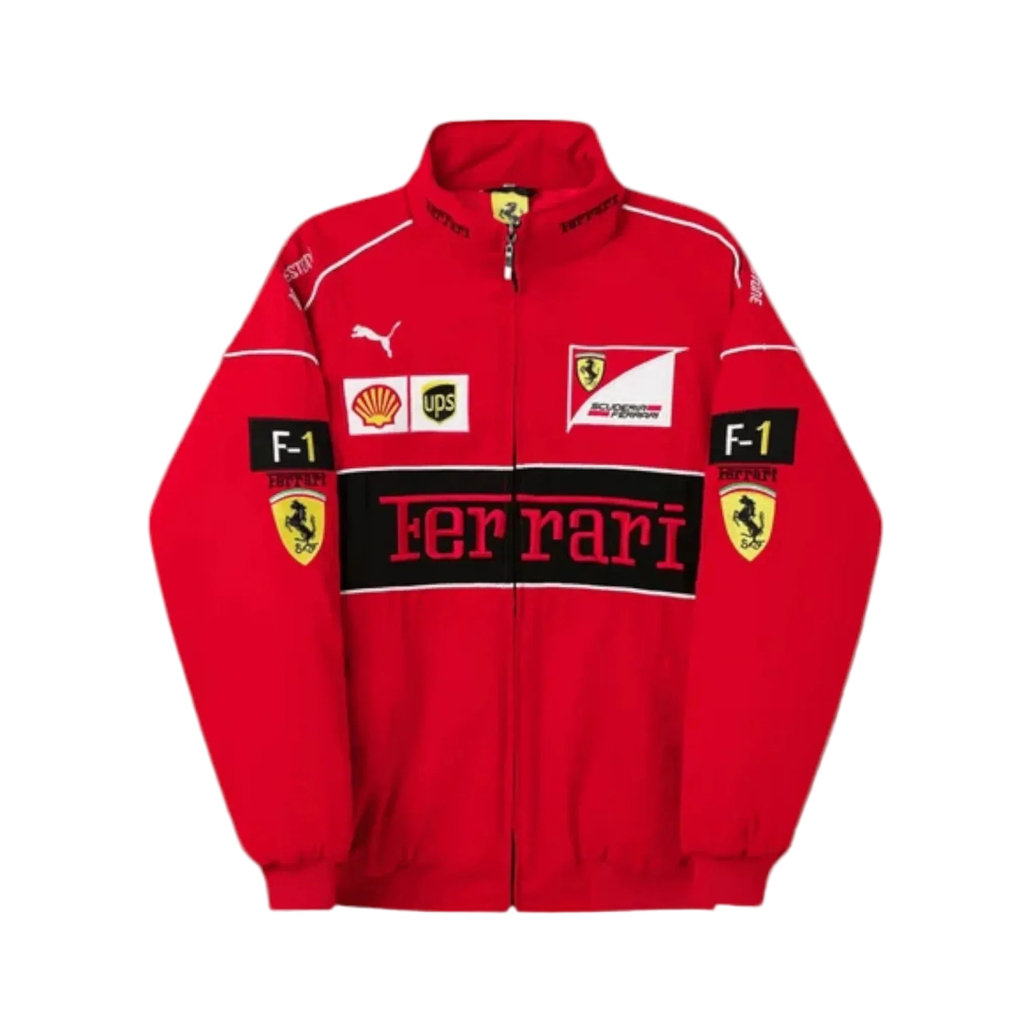 Scuderia Ferrari Vintage Jacket  Red