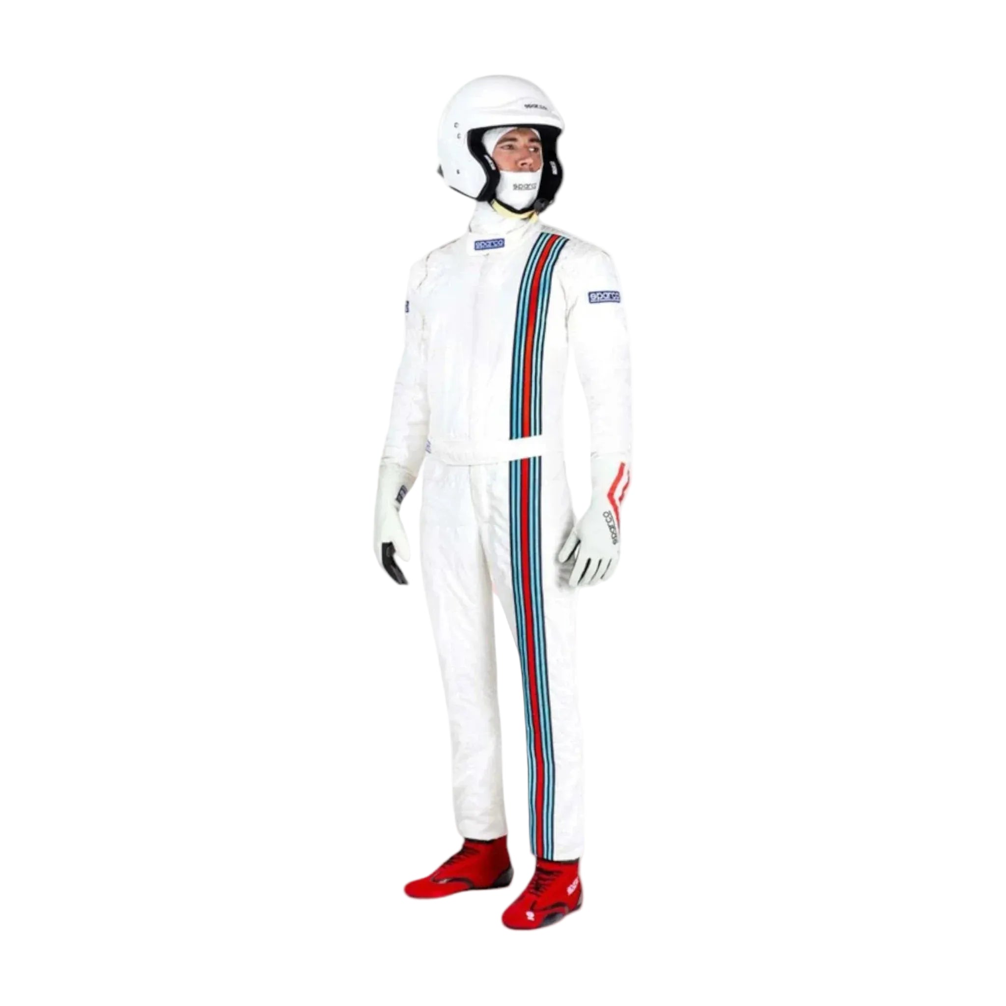 Sparco Martini Printed Go Kart Race Suit Replica
