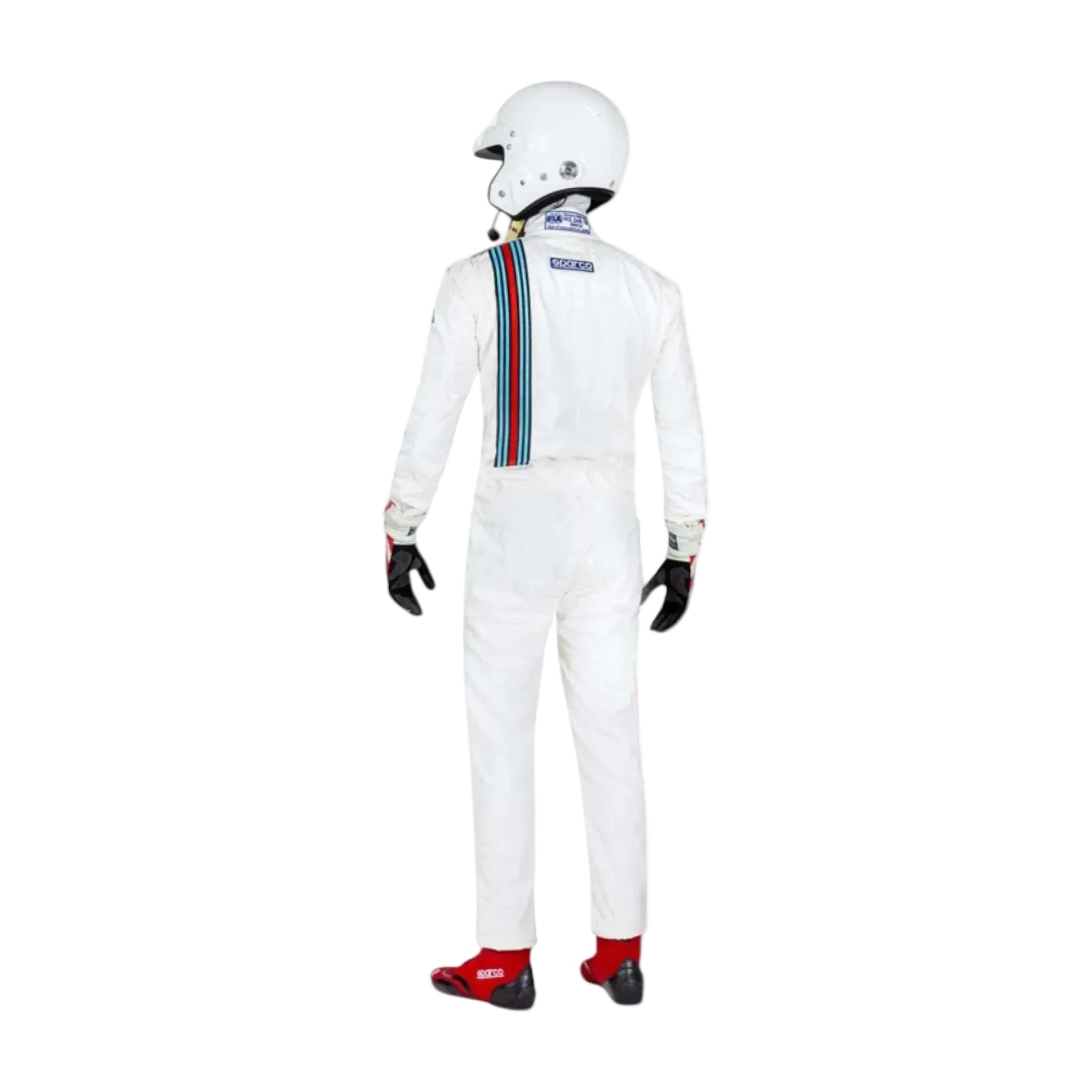 Sparco Martini Printed Go Kart Race Suit Replica