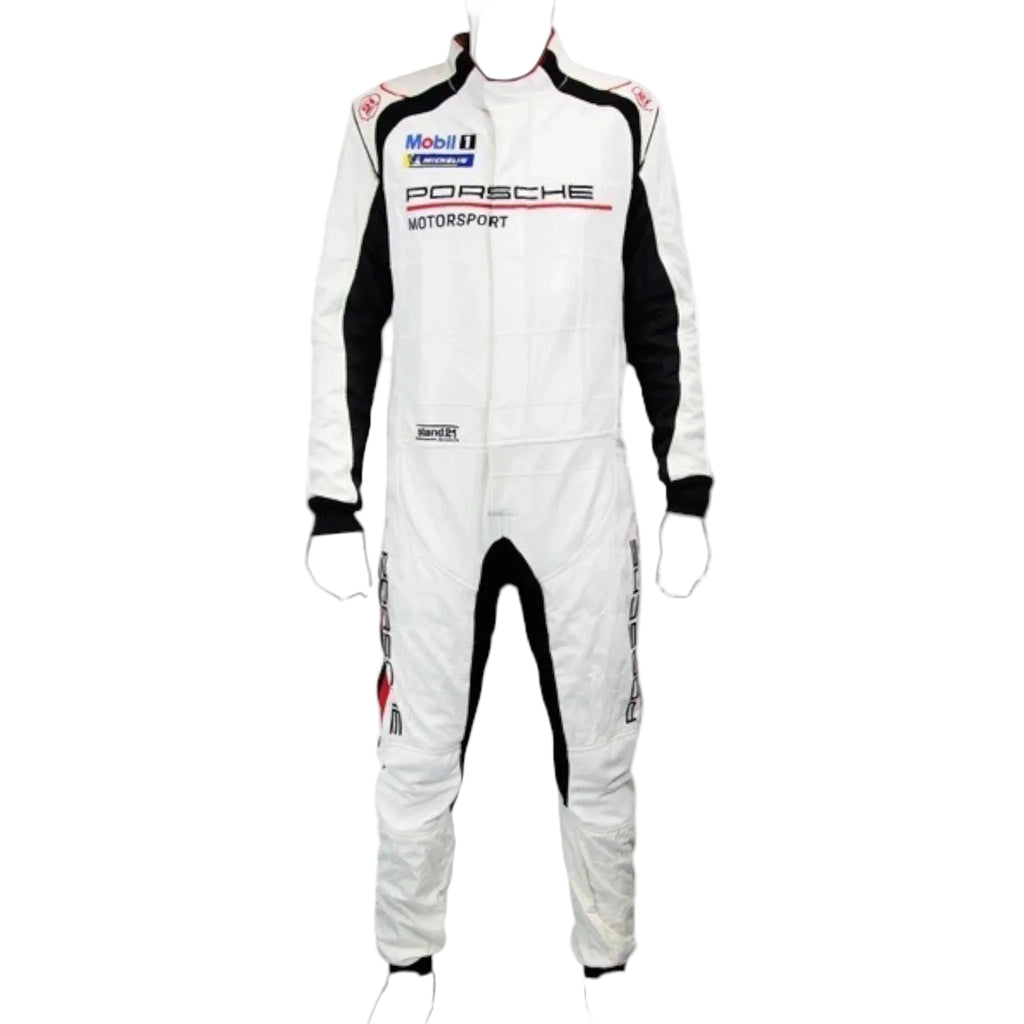 Stand 21 Porsche Evo Printed Motorsport Race Suit White